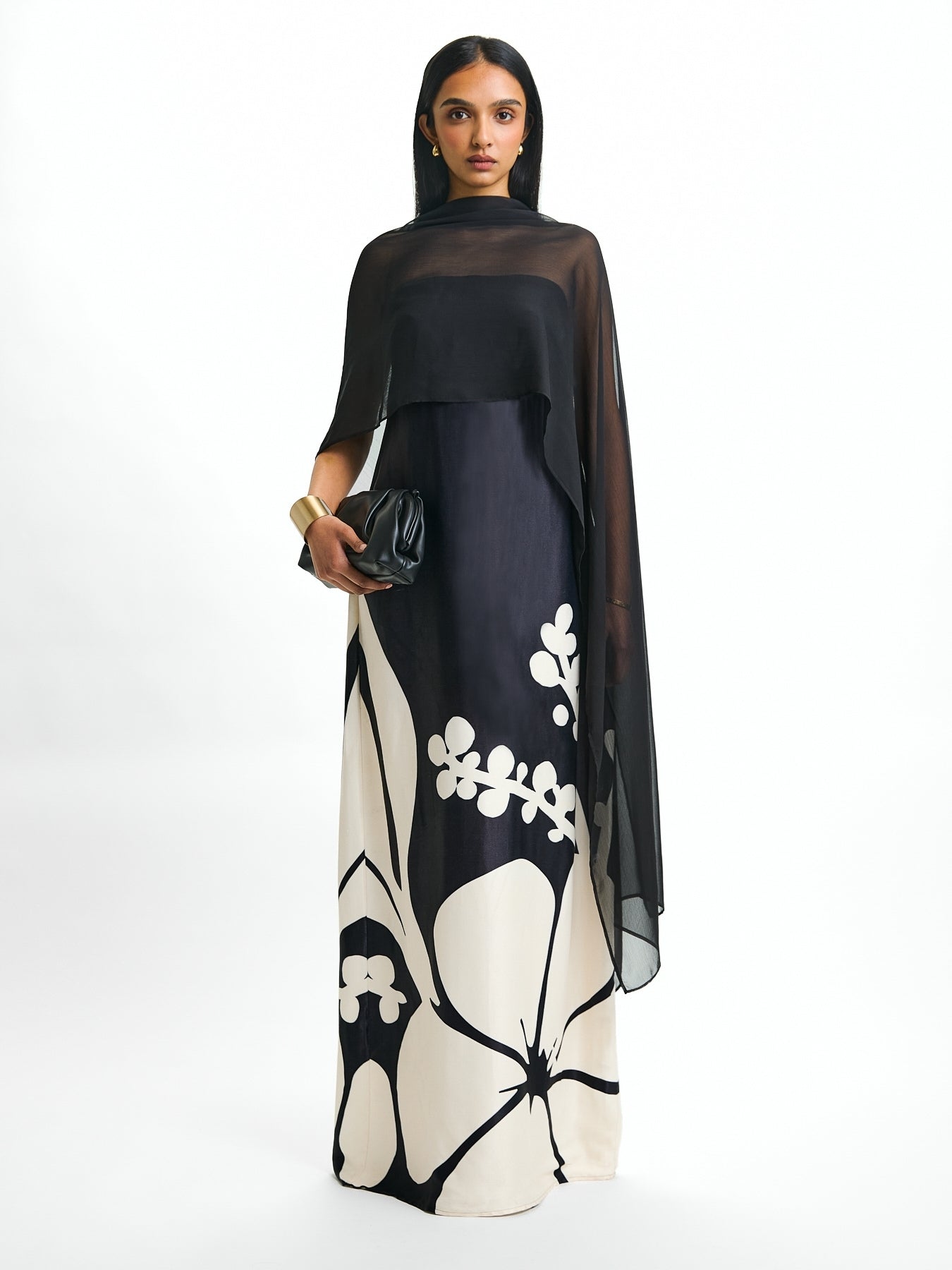 Tubi TWA FSC® Certified Viscose Dress - Ula Noir