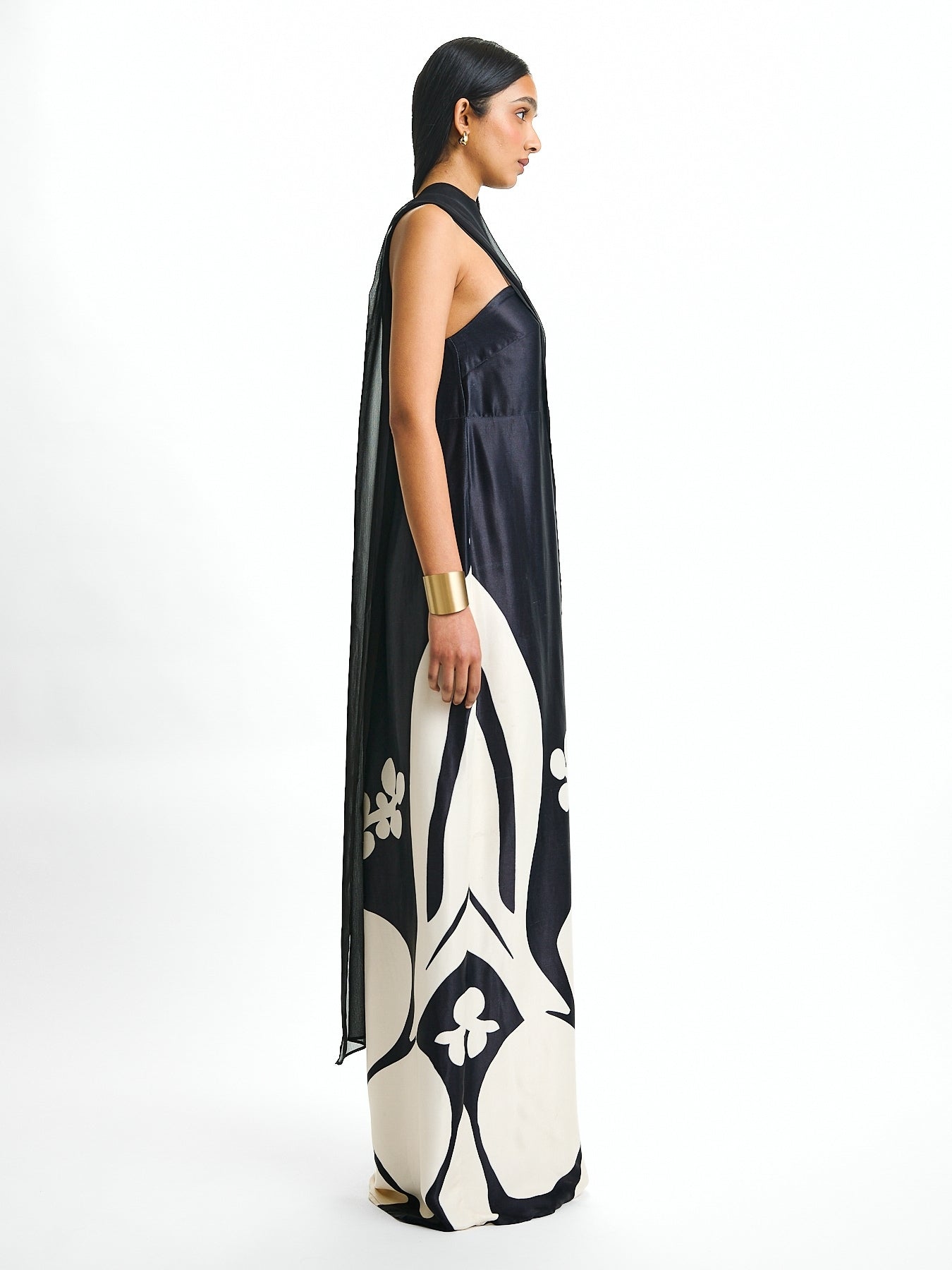 Tubi TWA FSC® Certified Viscose Dress - Ula Noir