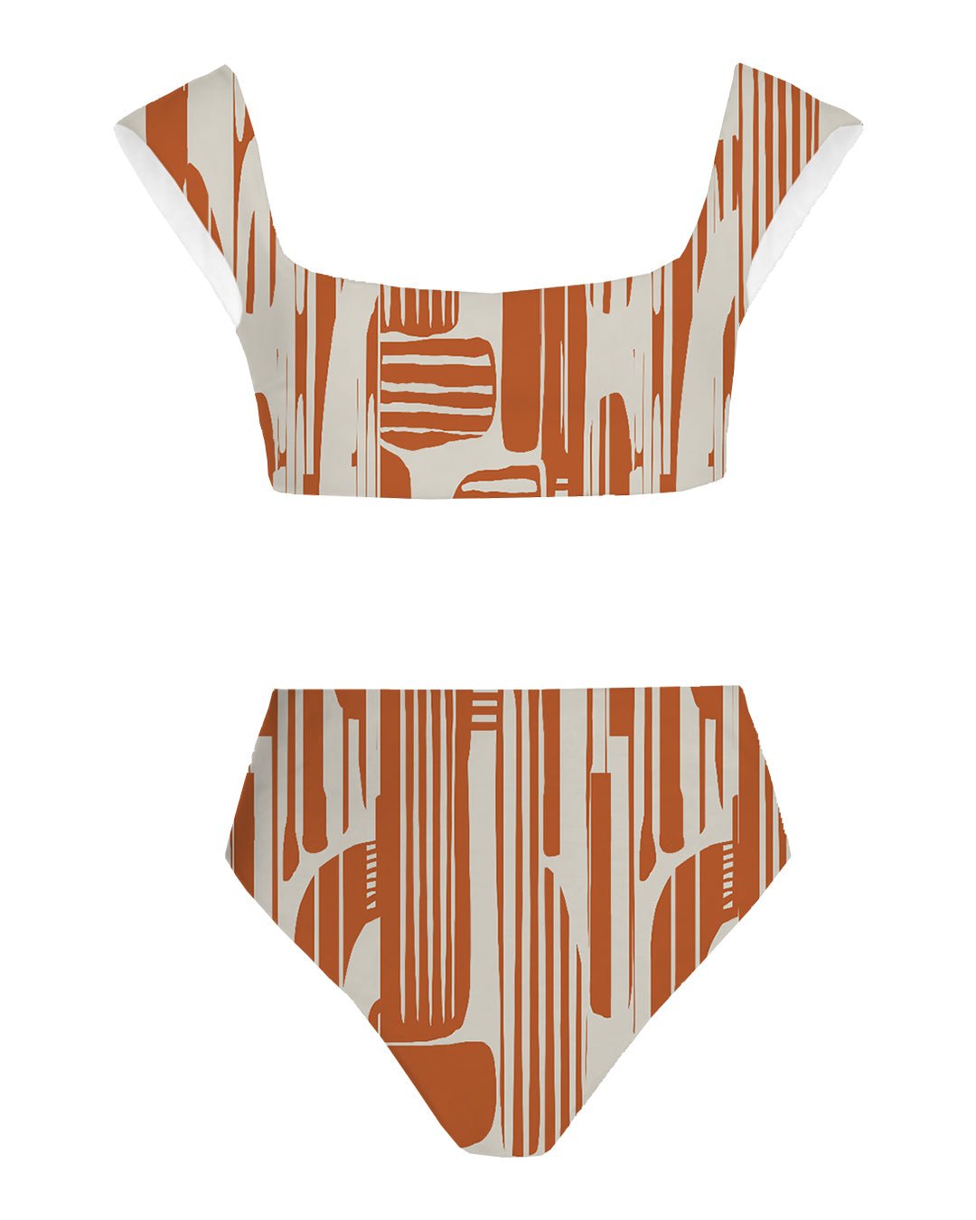 Cayla Swimsuit - Iman Orange - diarrablu