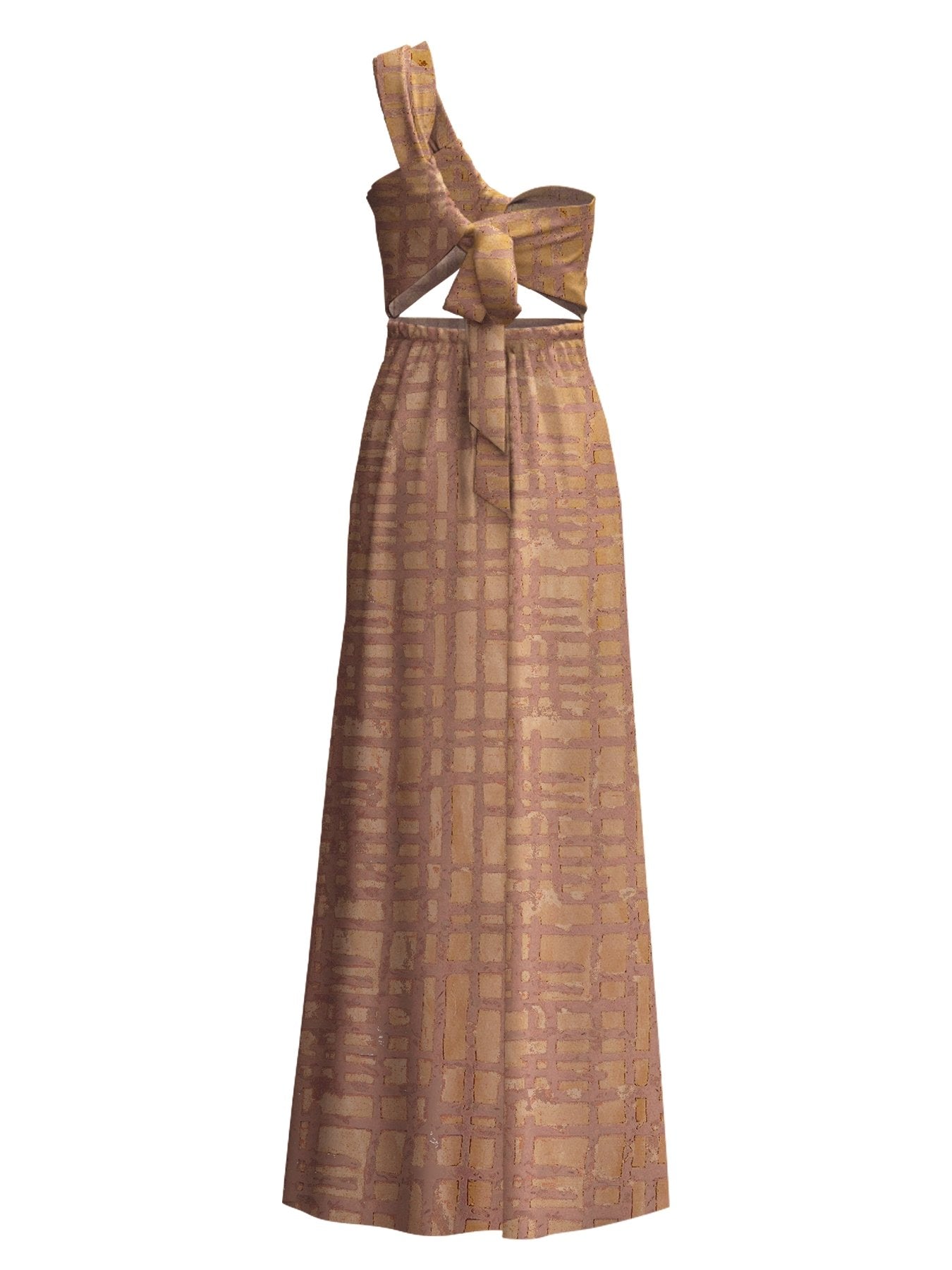 Dalia Dress - Dhaw Gold - diarrablu