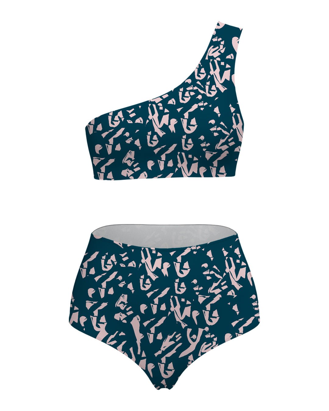 Dionna Swimsuit - Batik Blu - diarrablu