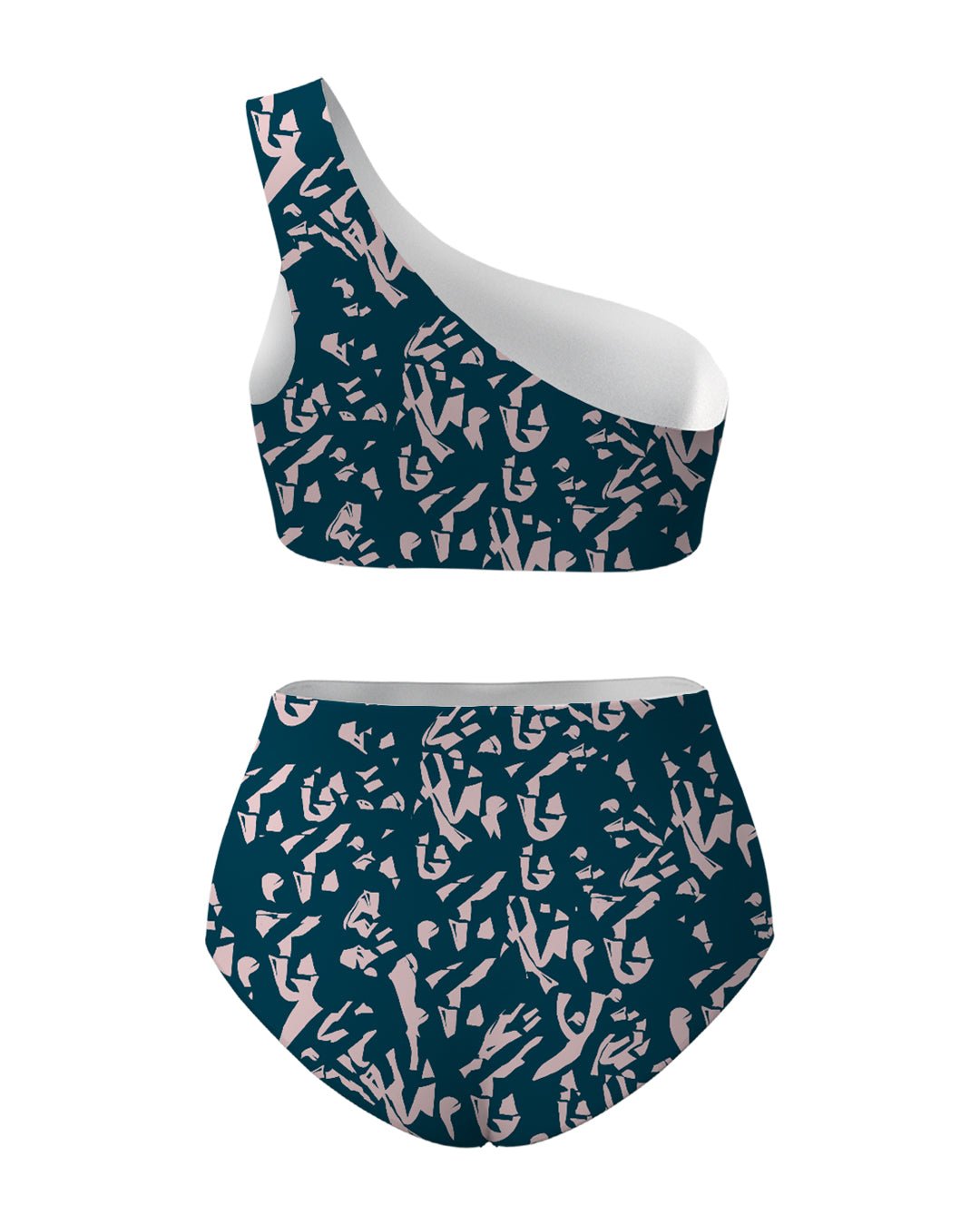 Dionna Swimsuit - Batik Blu - diarrablu