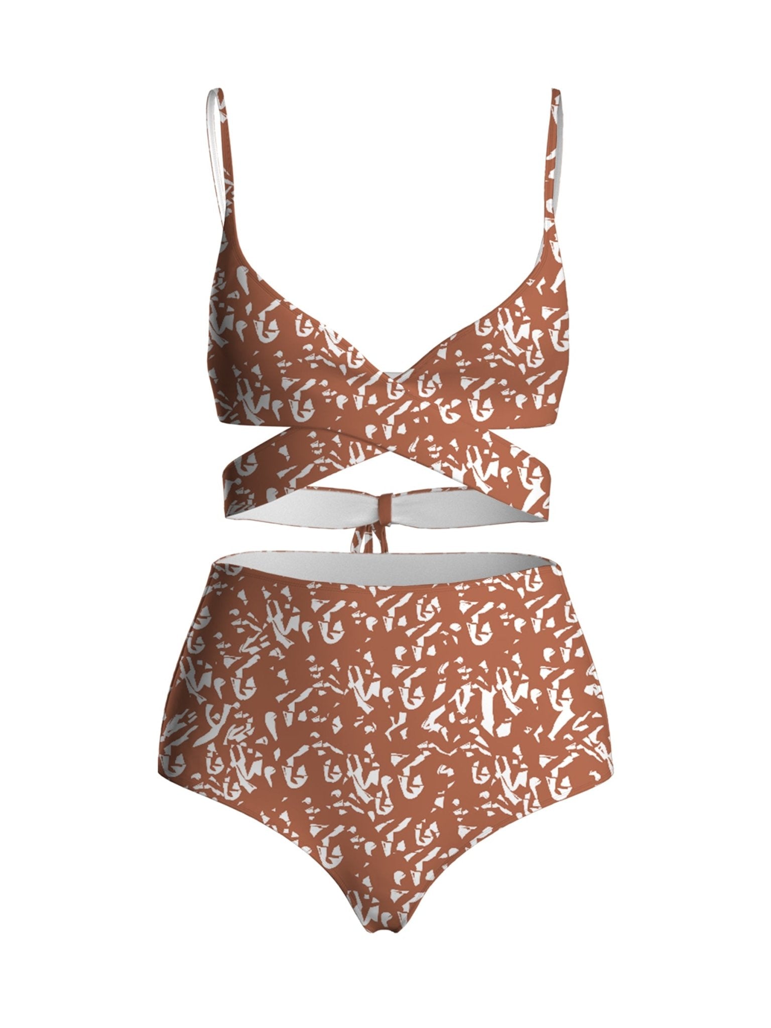 Idya Swimsuit - Batik Rose - diarrablu