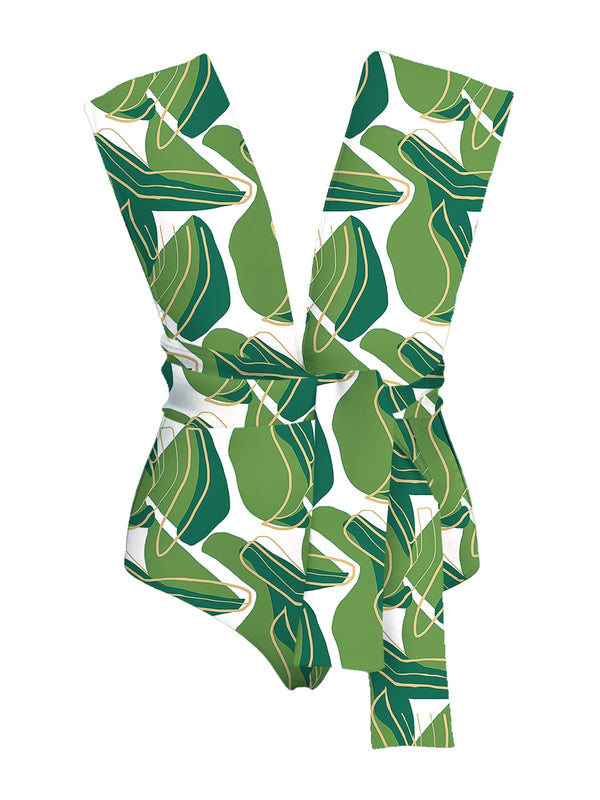 Infinity Swimsuit - Nari Vert - diarrablu