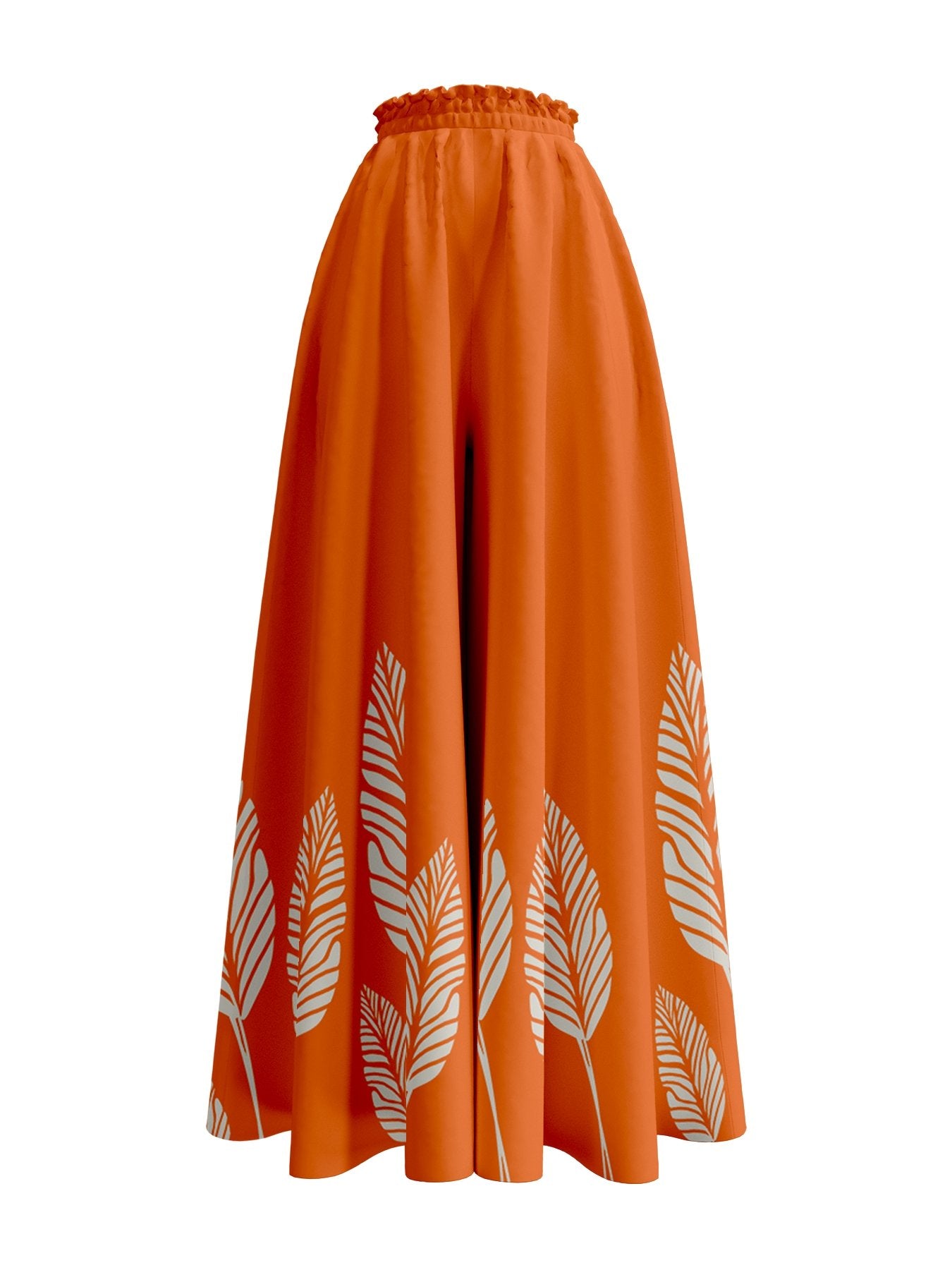 Jant Pants - Palms Orange - diarrablu