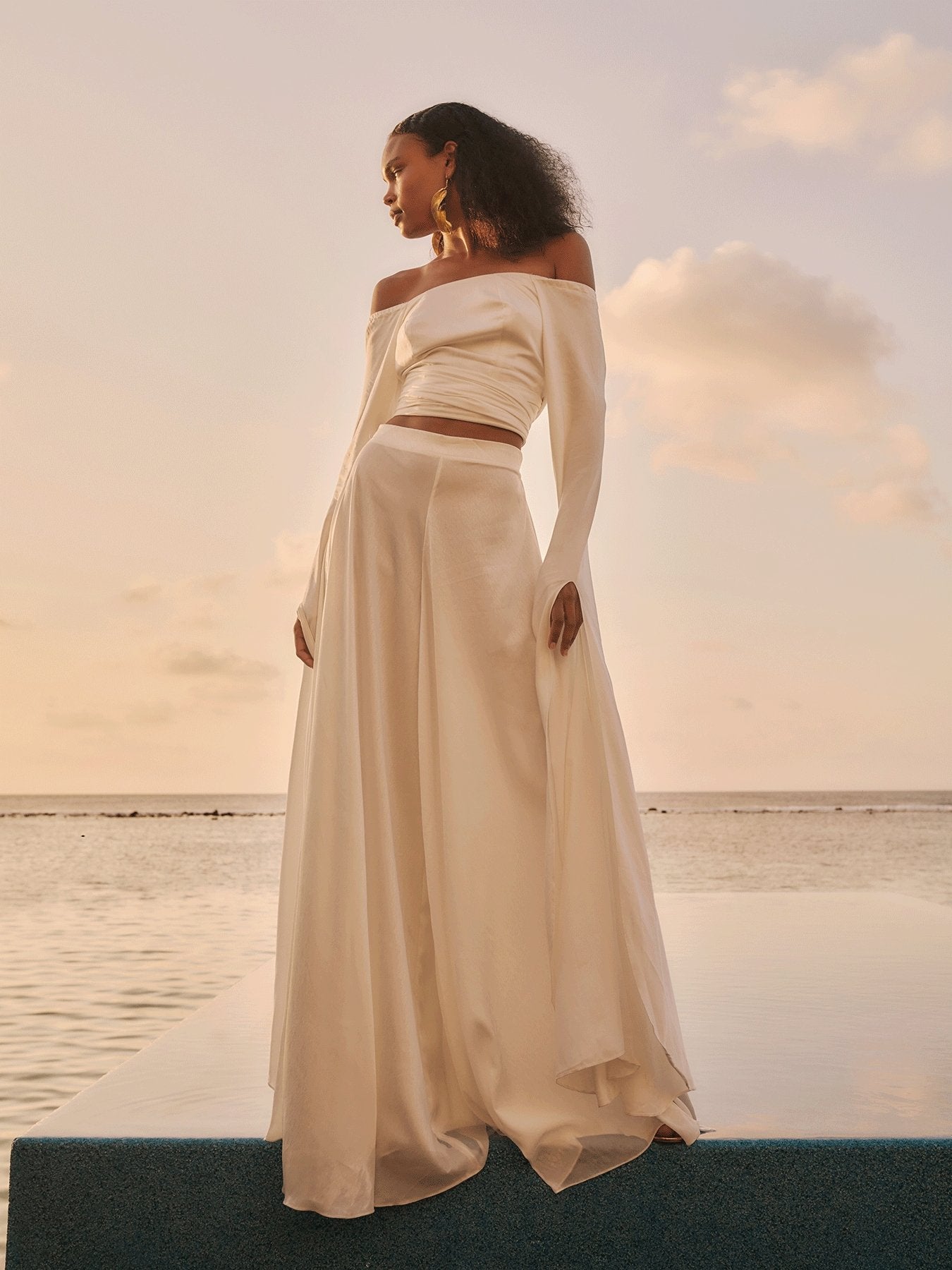 Kinu Top - Solid Blanc - diarrablu
