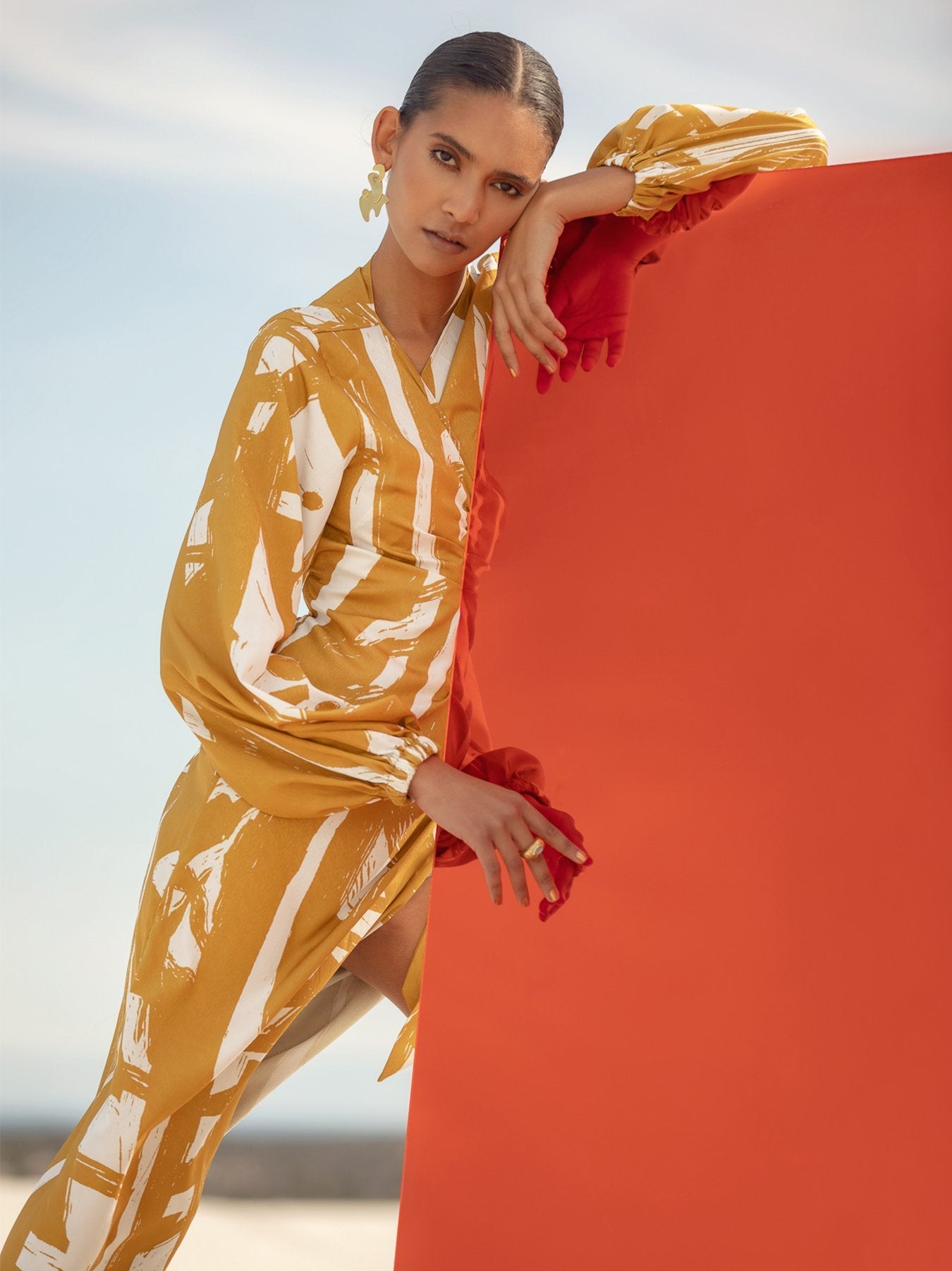 Lala Dress - Suto Gold - diarrablu