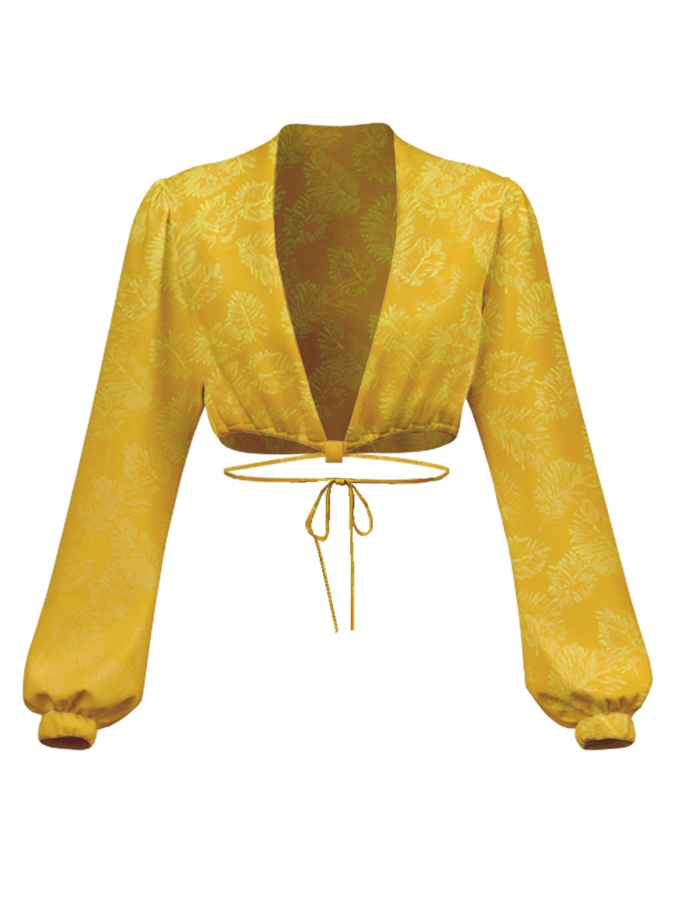 Lama Top - Zeen Mustard - diarrablu