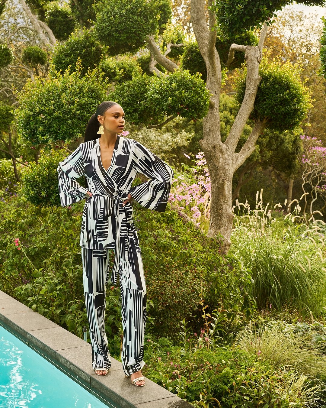 Leer Pants - Iman Noir - diarrablu