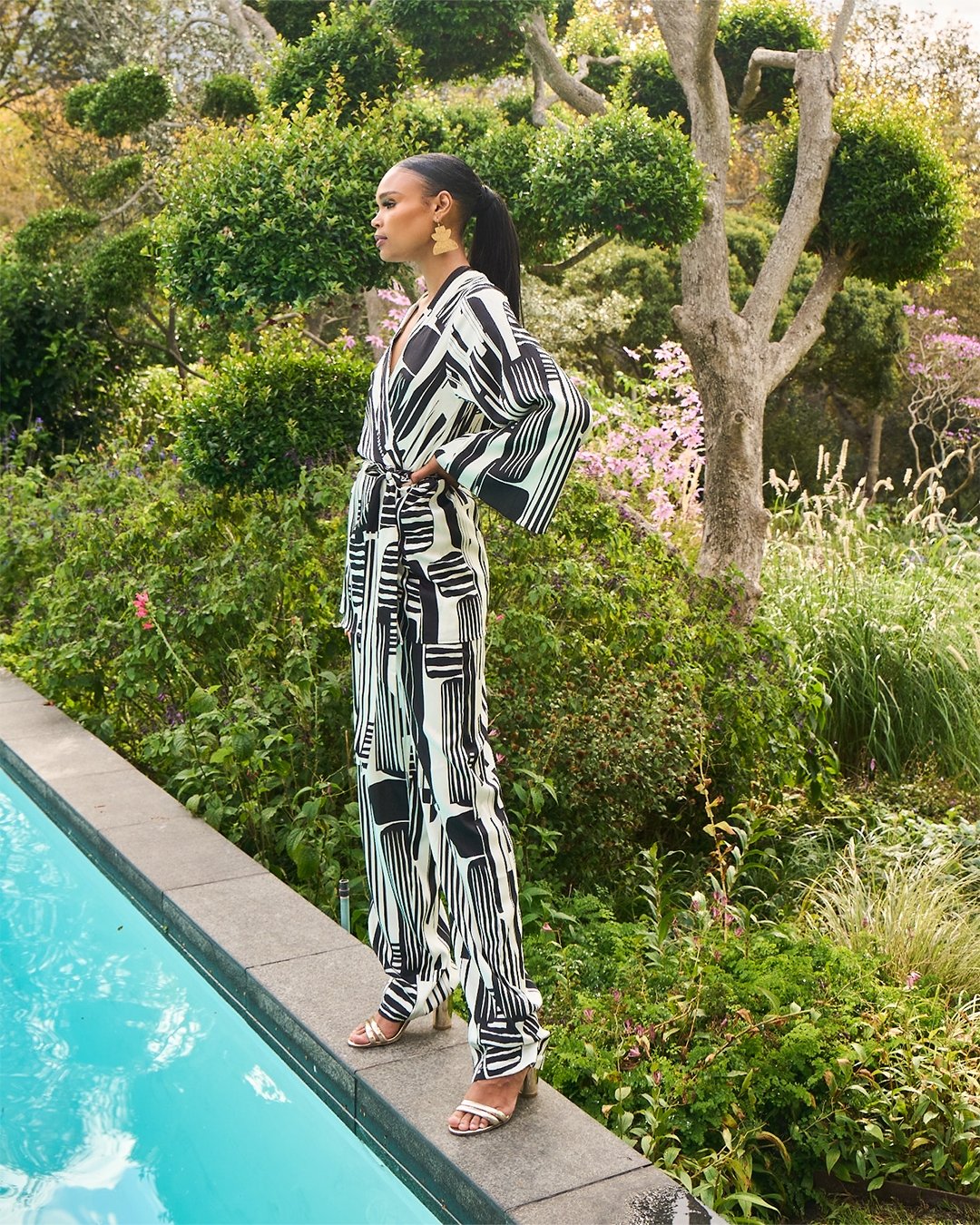 Leer Pants - Iman Noir - diarrablu
