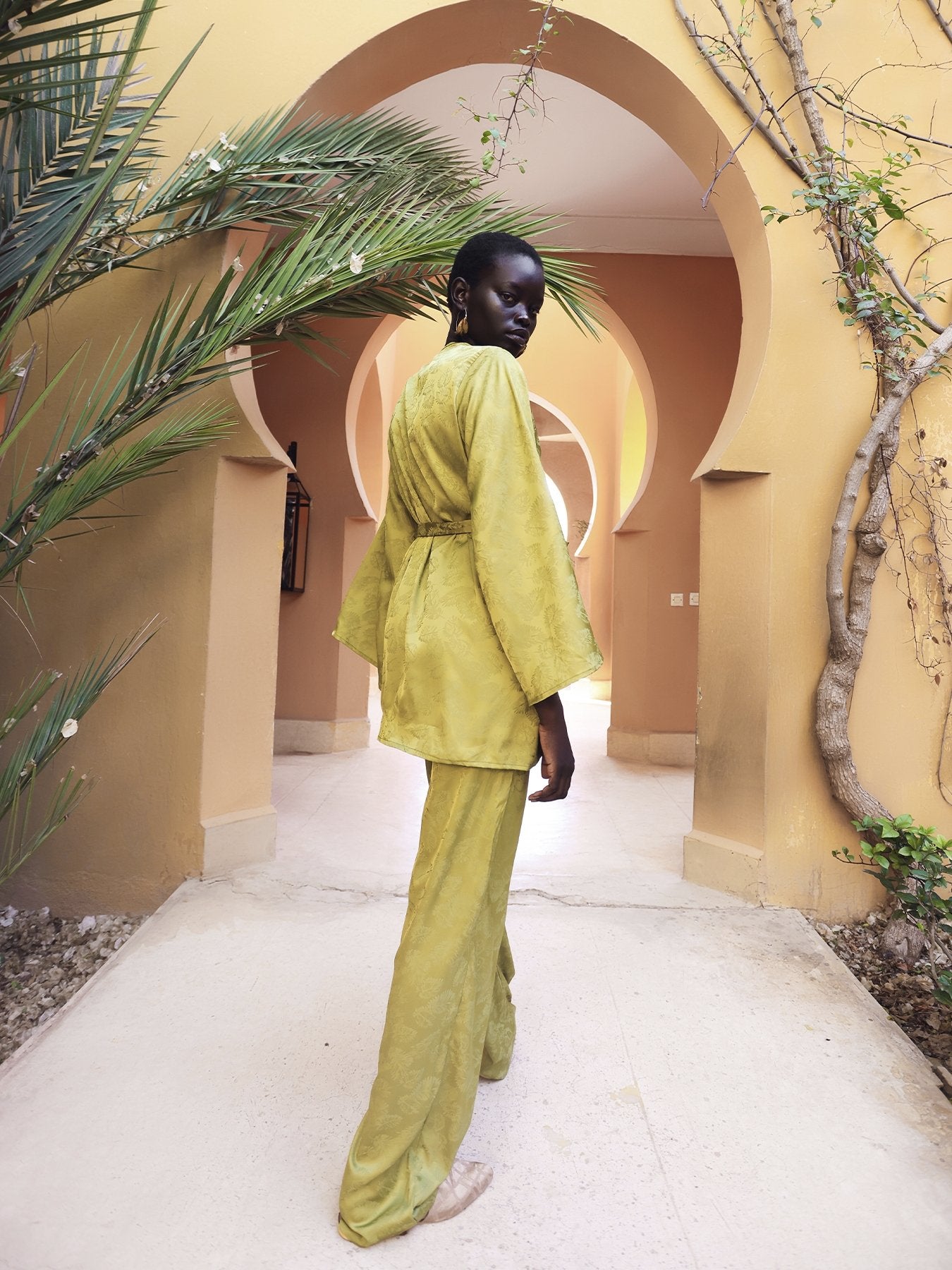 Leer Pants - Zeen Vert - diarrablu