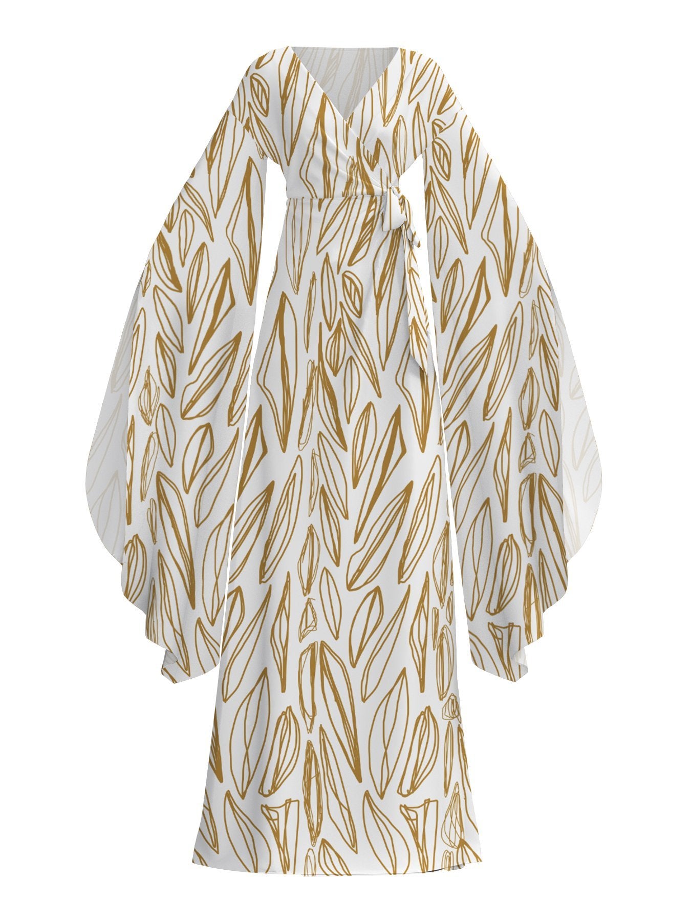 Maya Dress - Fiore Gold - diarrablu