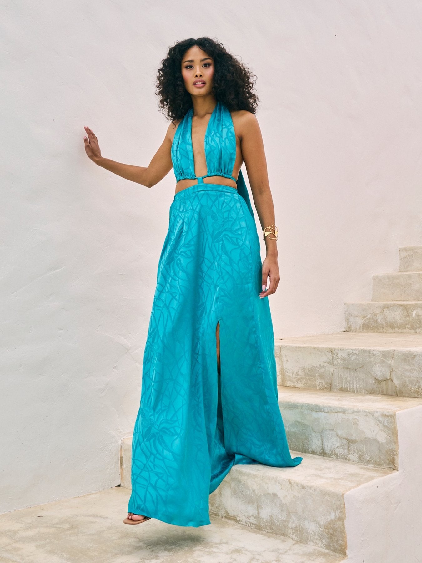 Myra Dress - Zahr Blu - diarrablu