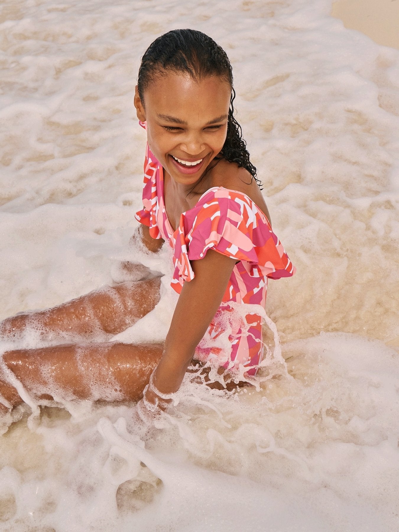 Nabu Swimsuit - Atoll Rose - diarrablu