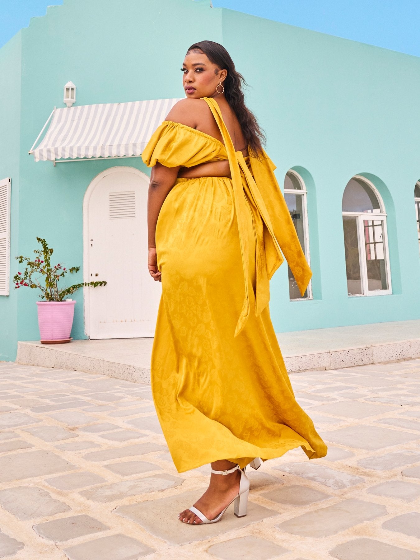 Neni Dress - Zeen Mustard - diarrablu