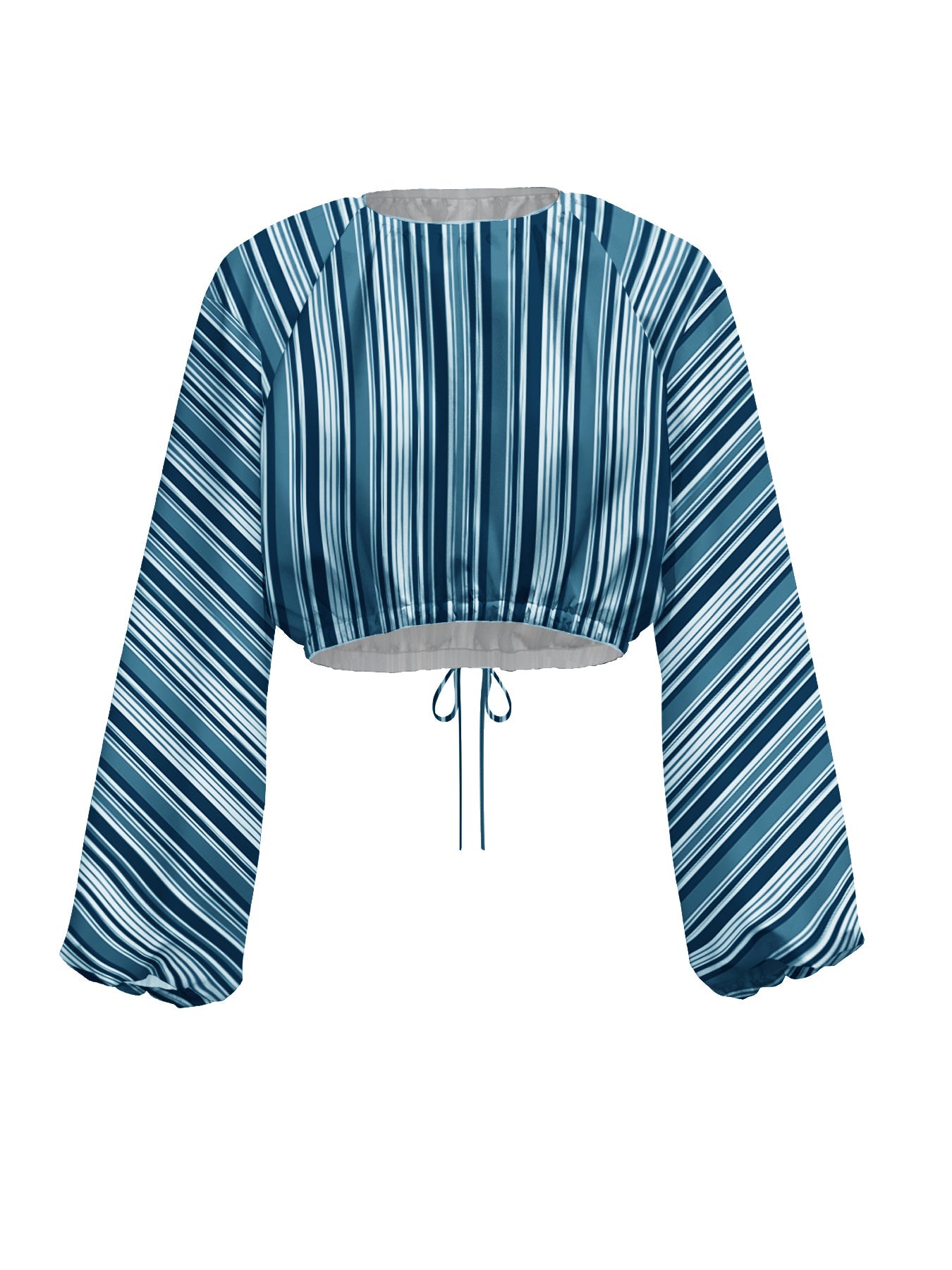Sarai Top - Rayas Blu - diarrablu