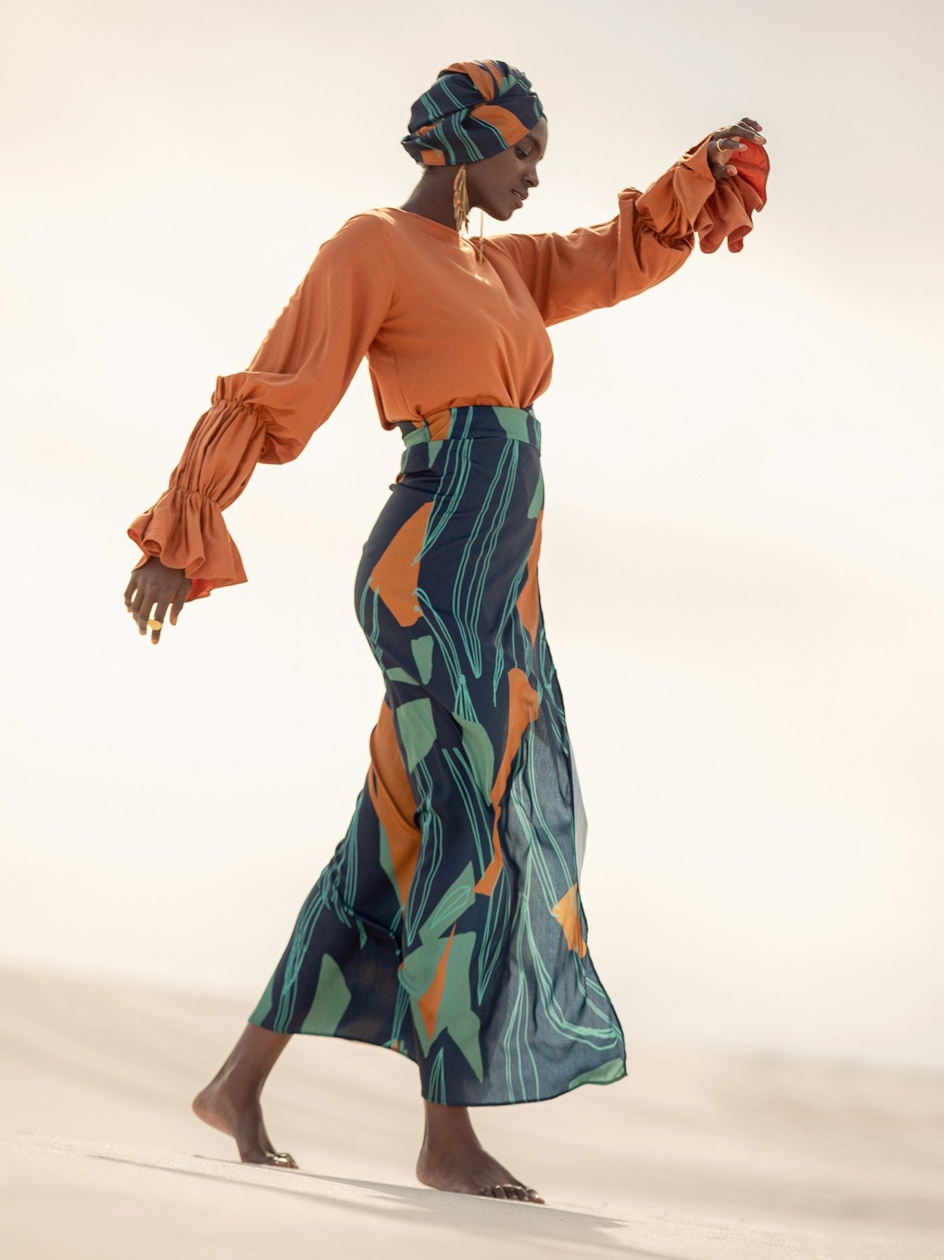Seur Skirt - Costa Navy - diarrablu