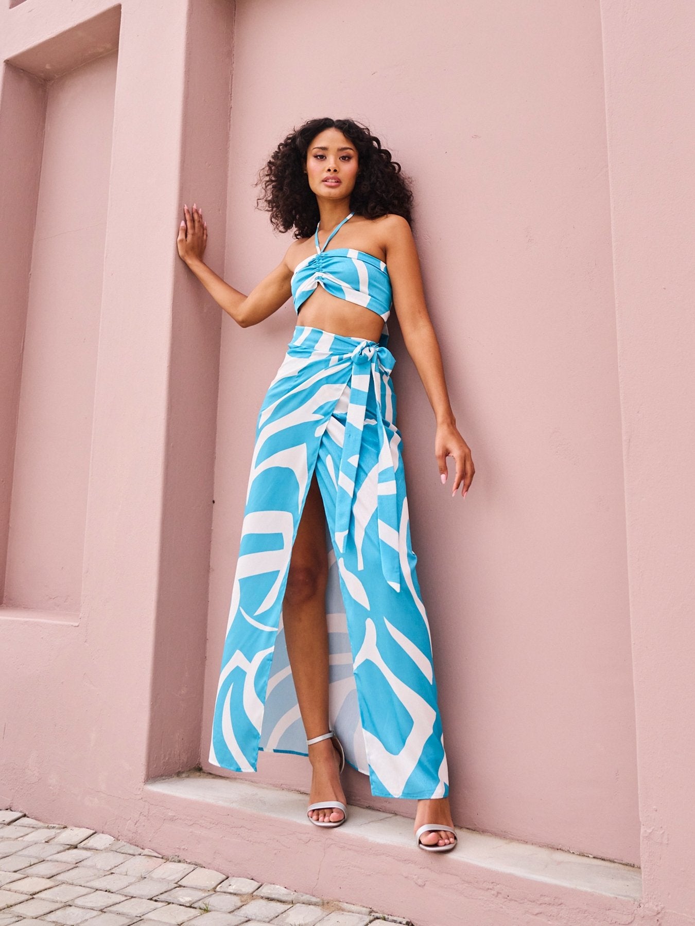 Seur Skirt - Swirl Blu - diarrablu