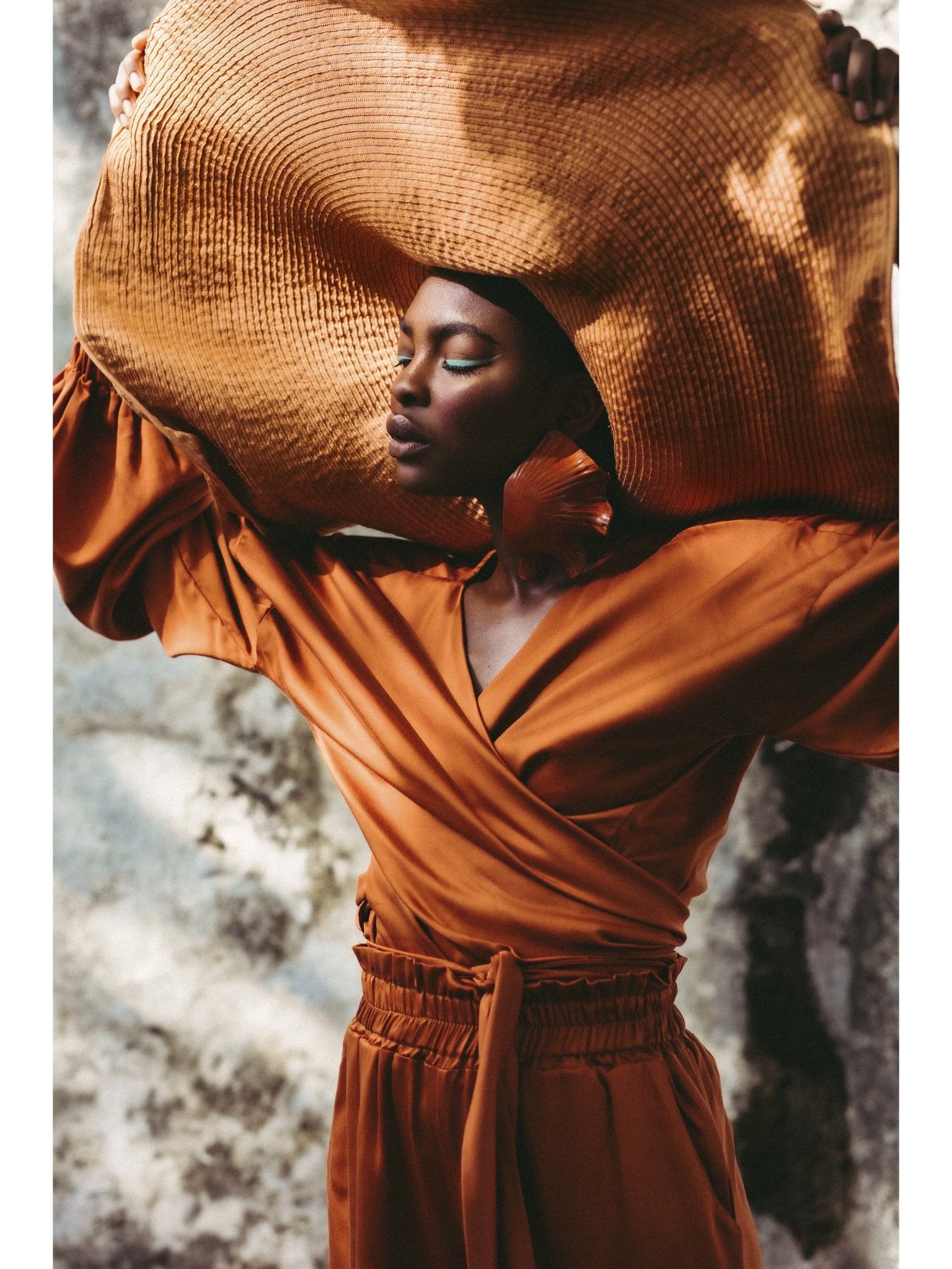 Sustainable Aida Top - RUST - diarrablu