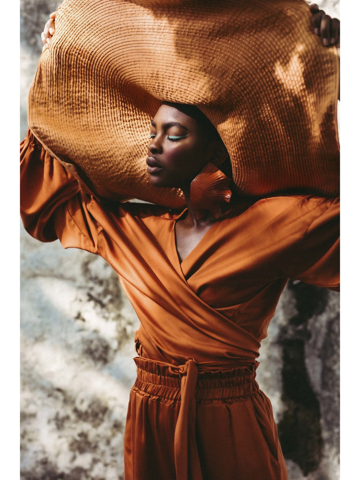 Sustainable Aida Top - RUST - diarrablu