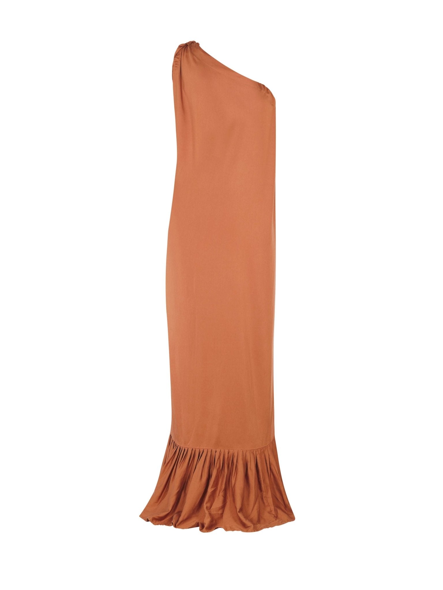 Sustainable Diago Dress - RUST - diarrablu