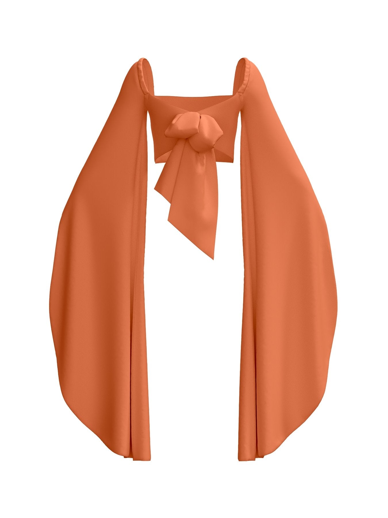 Sustainable Kinu Top - Solid Coral - diarrablu