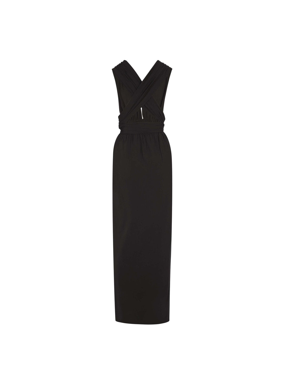 Sustainable Mailys Dress - Solid Noir - diarrablu