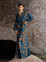 Marieme Dress - Gyraf Blue