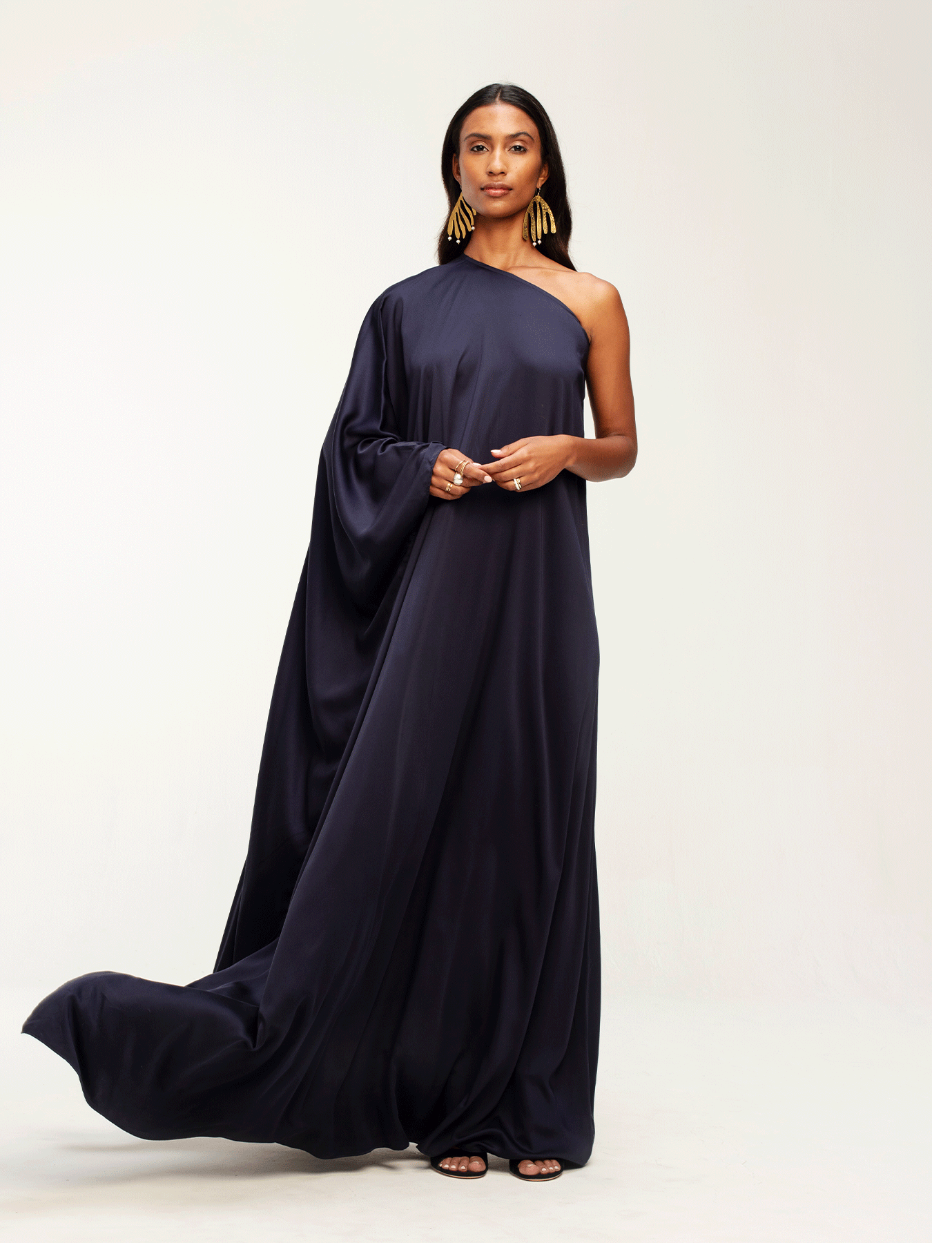 Satu Dress - Solid Navy