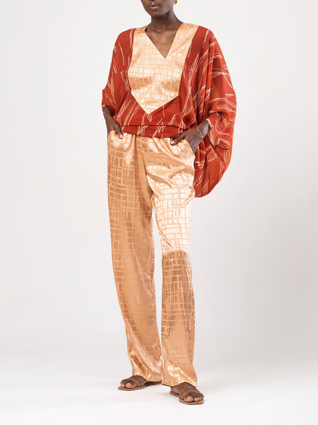 Leer Pants - Dhaw Gold