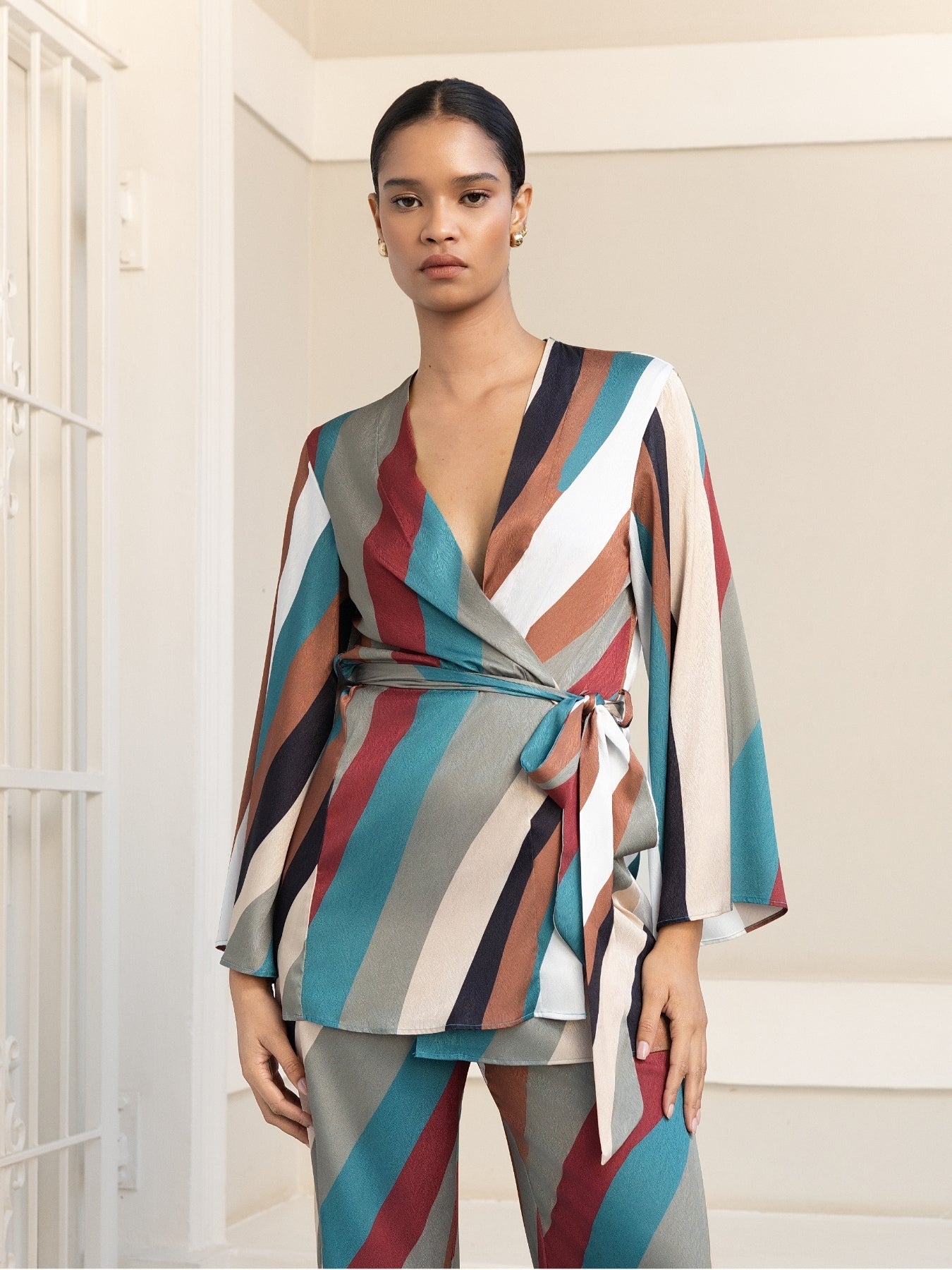 Mini Kimono - Zeph Teal