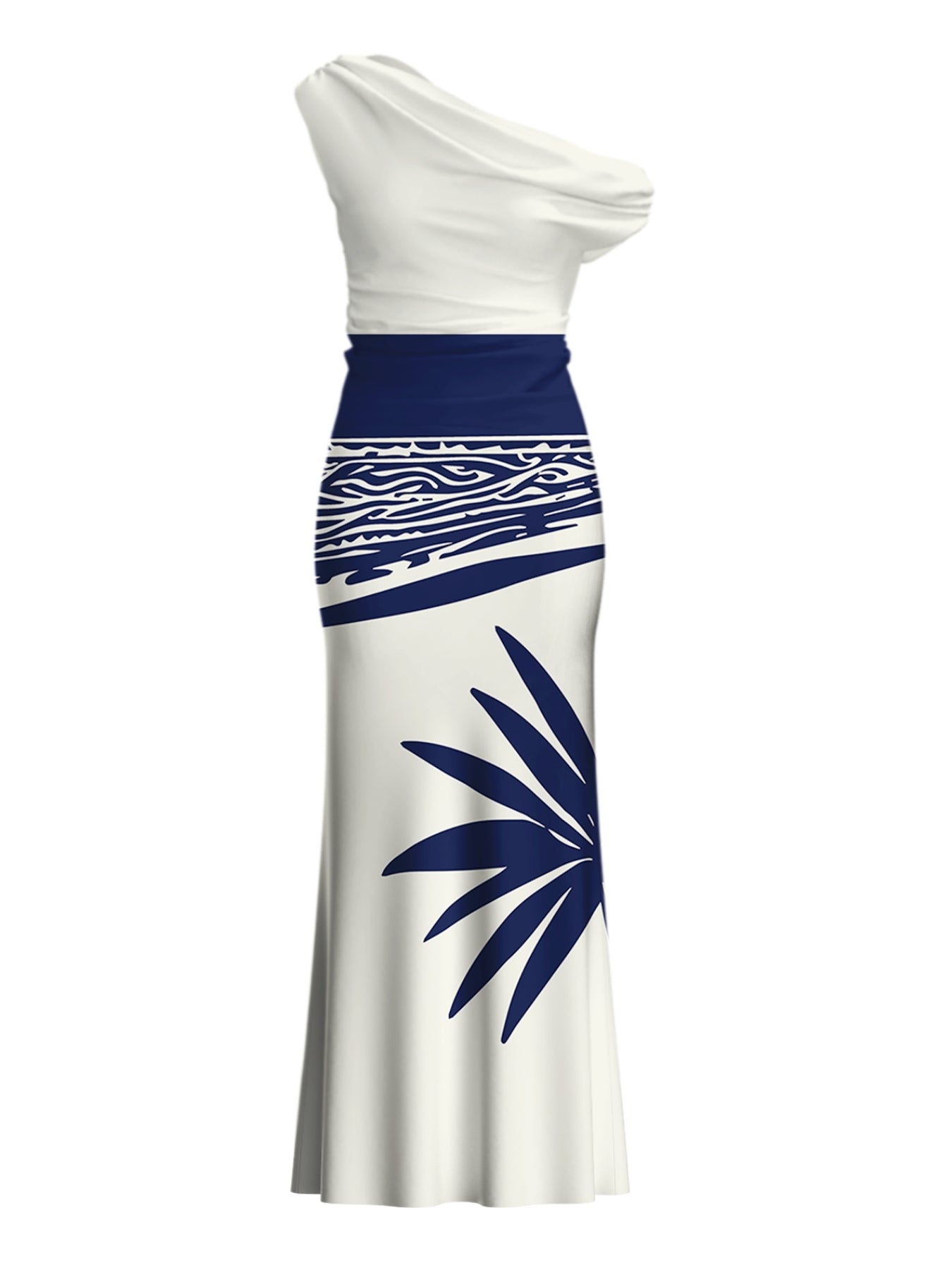 Alba FSC® Certified Viscose Dress - Maja Navy