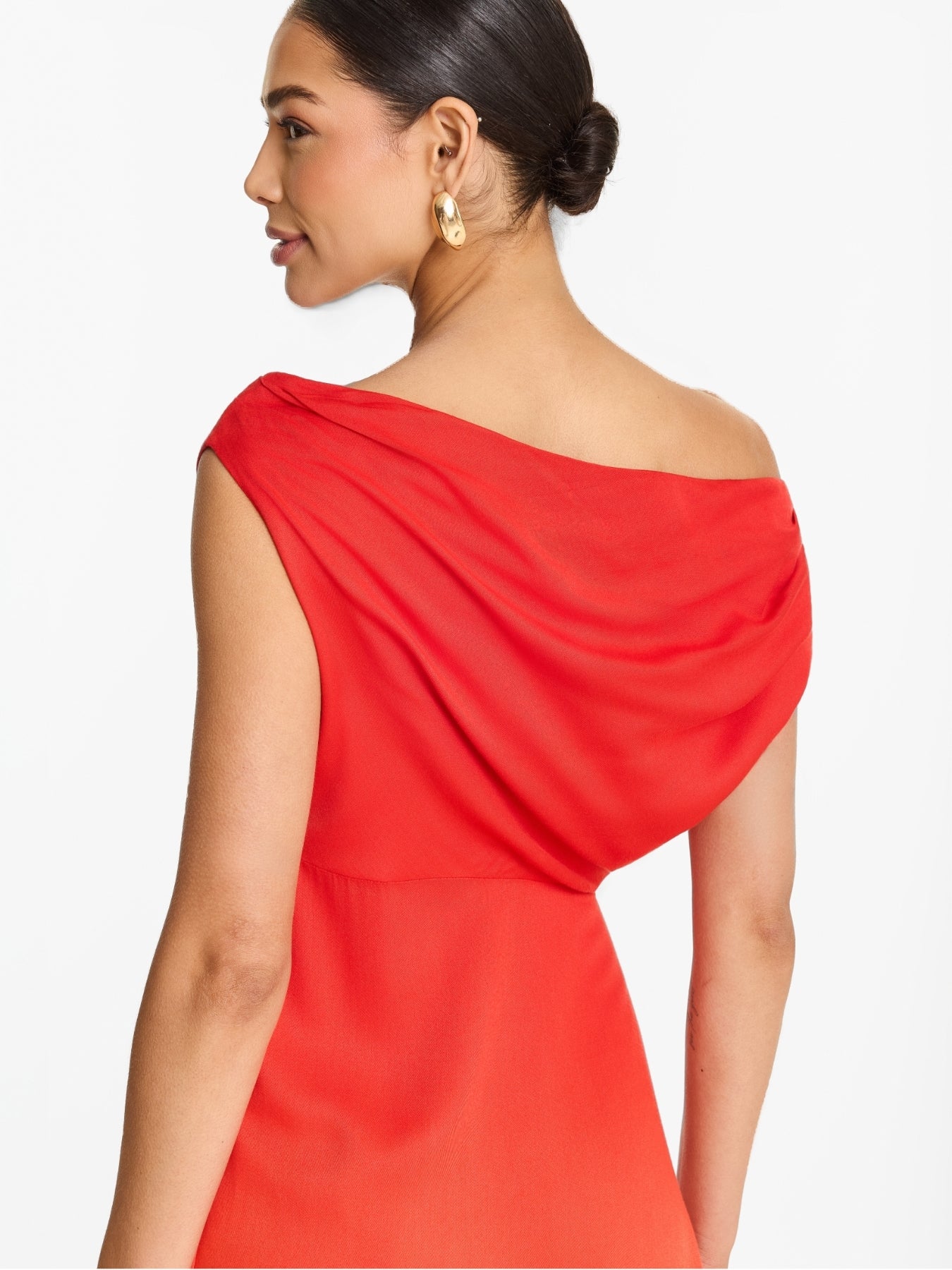 Alba FSC® Certified Viscose Dress - Ombra Sherbet