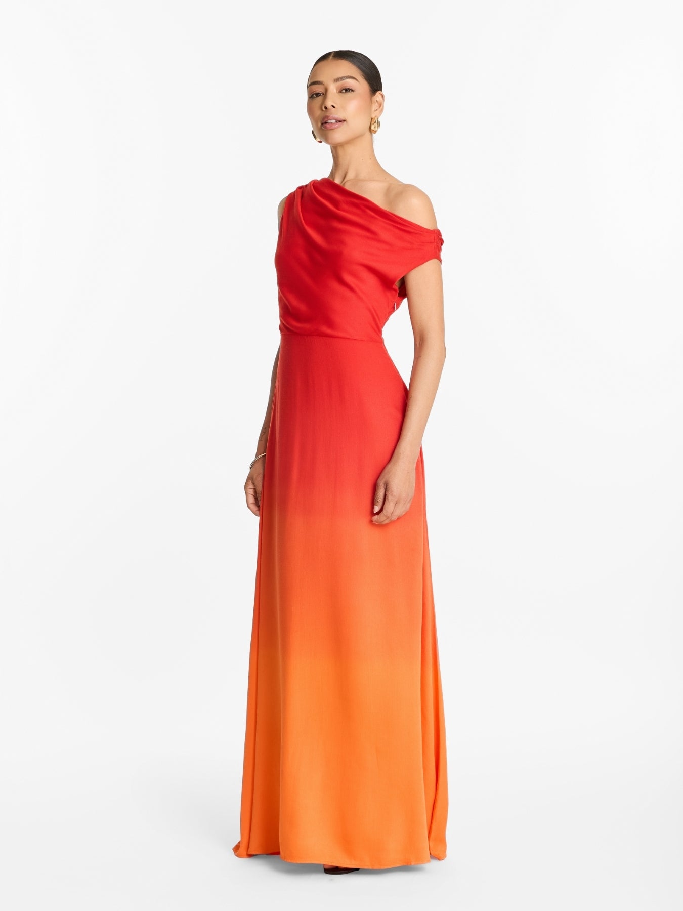 Alba FSC® Certified Viscose Dress - Ombra Sherbet