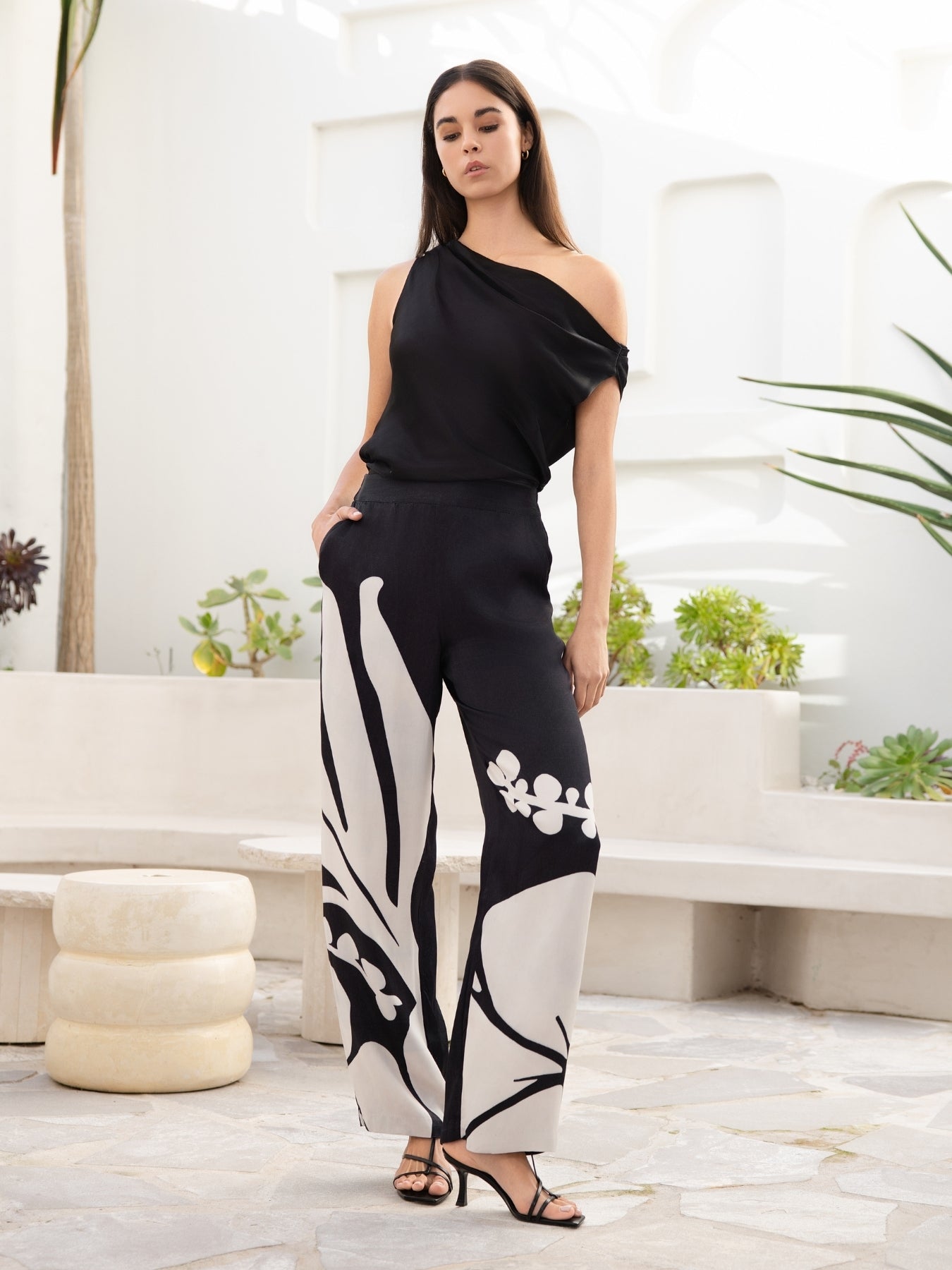 Alba FSC® Certified Viscose Top - Solid Noir