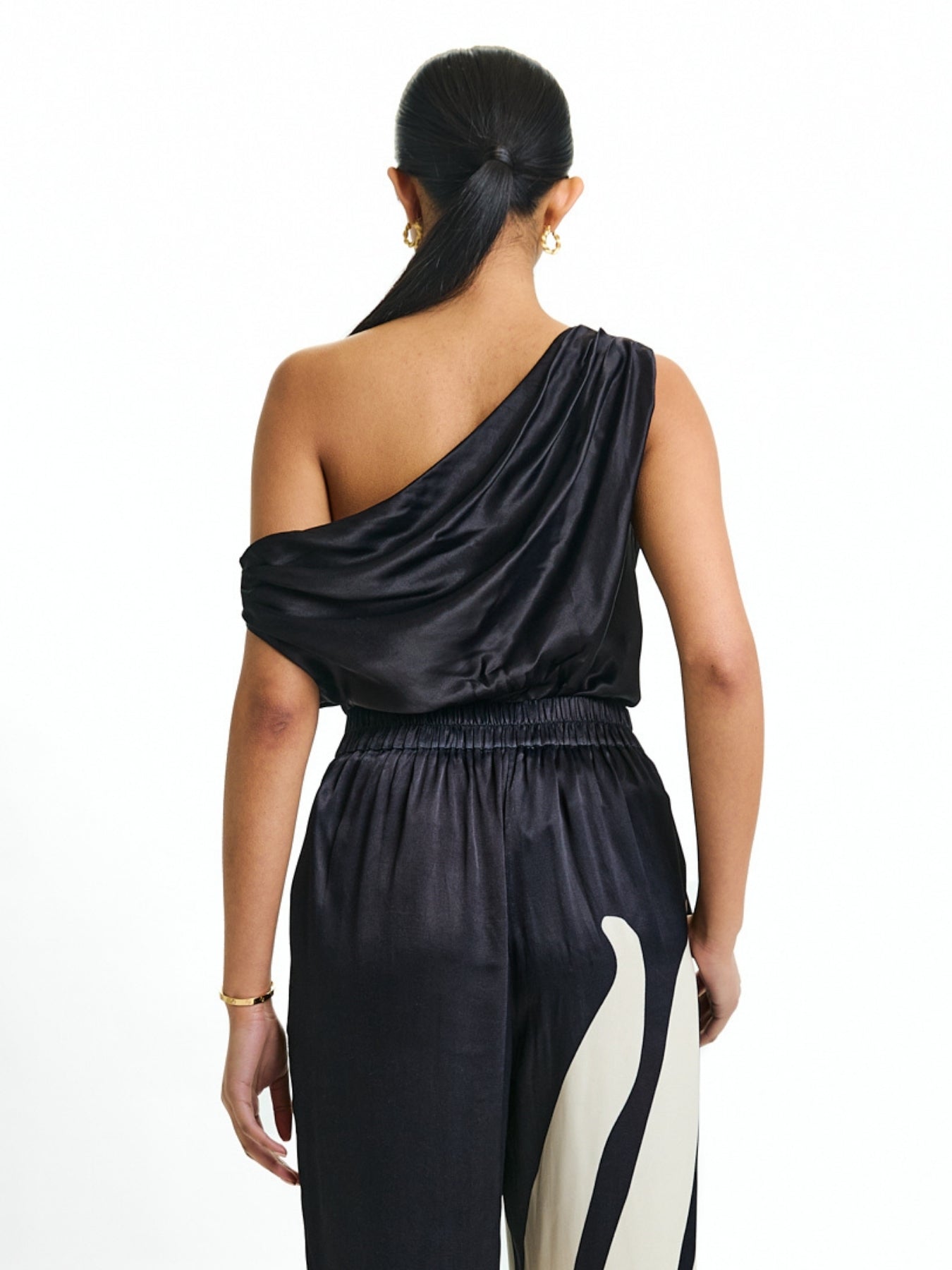 Alba FSC® Certified Viscose Top - Solid Noir