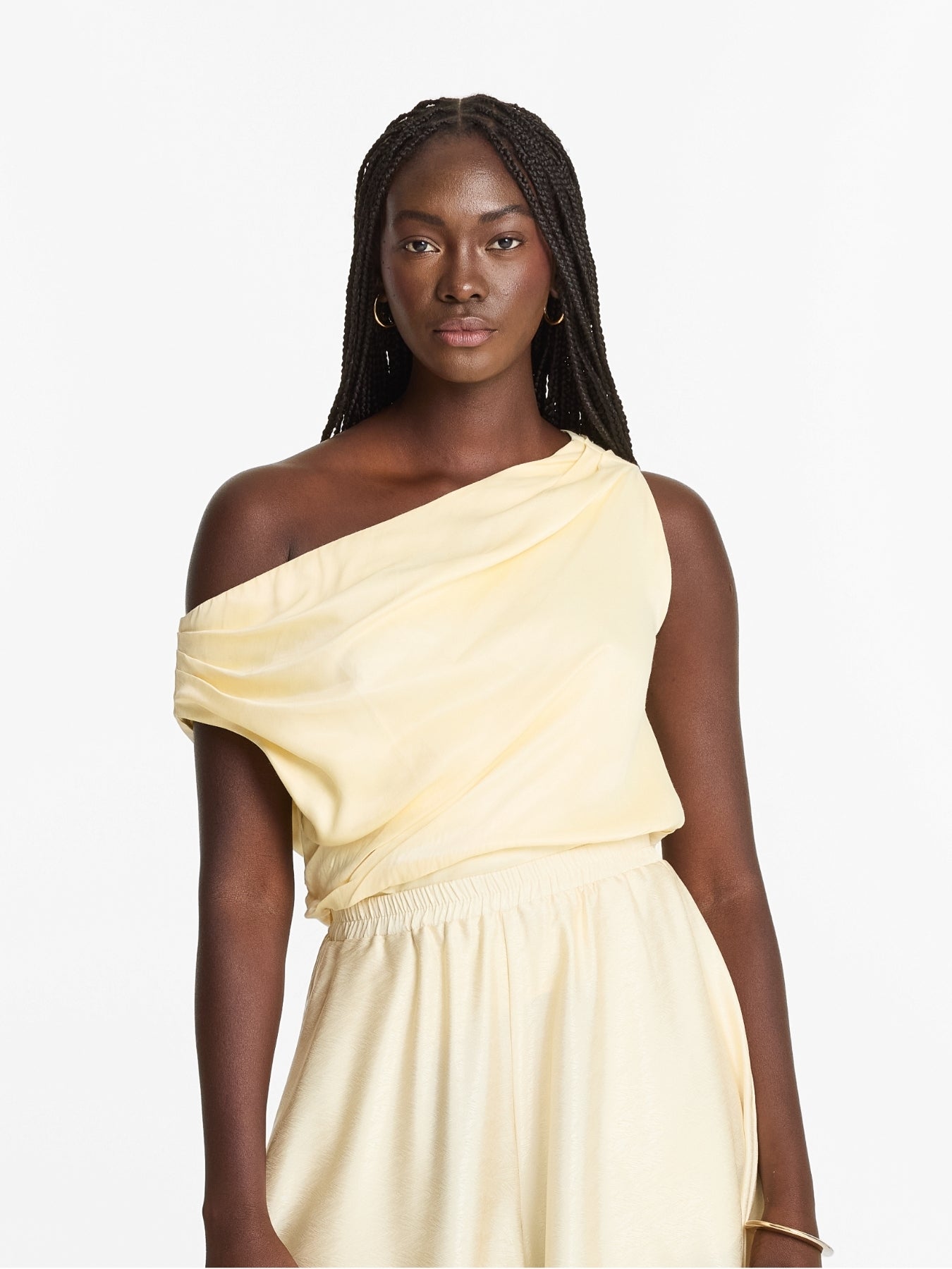 Alba FSC® Certified Viscose Top - Winter White