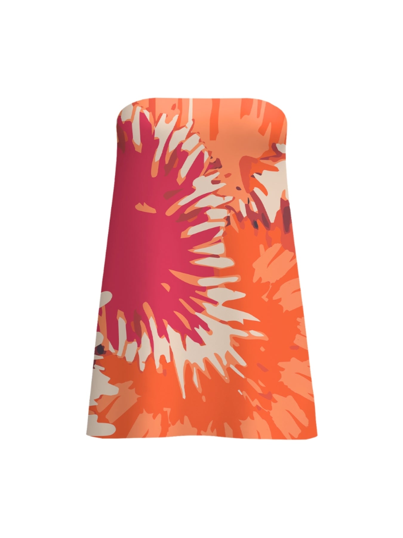 Anais Top - Magma Orange
