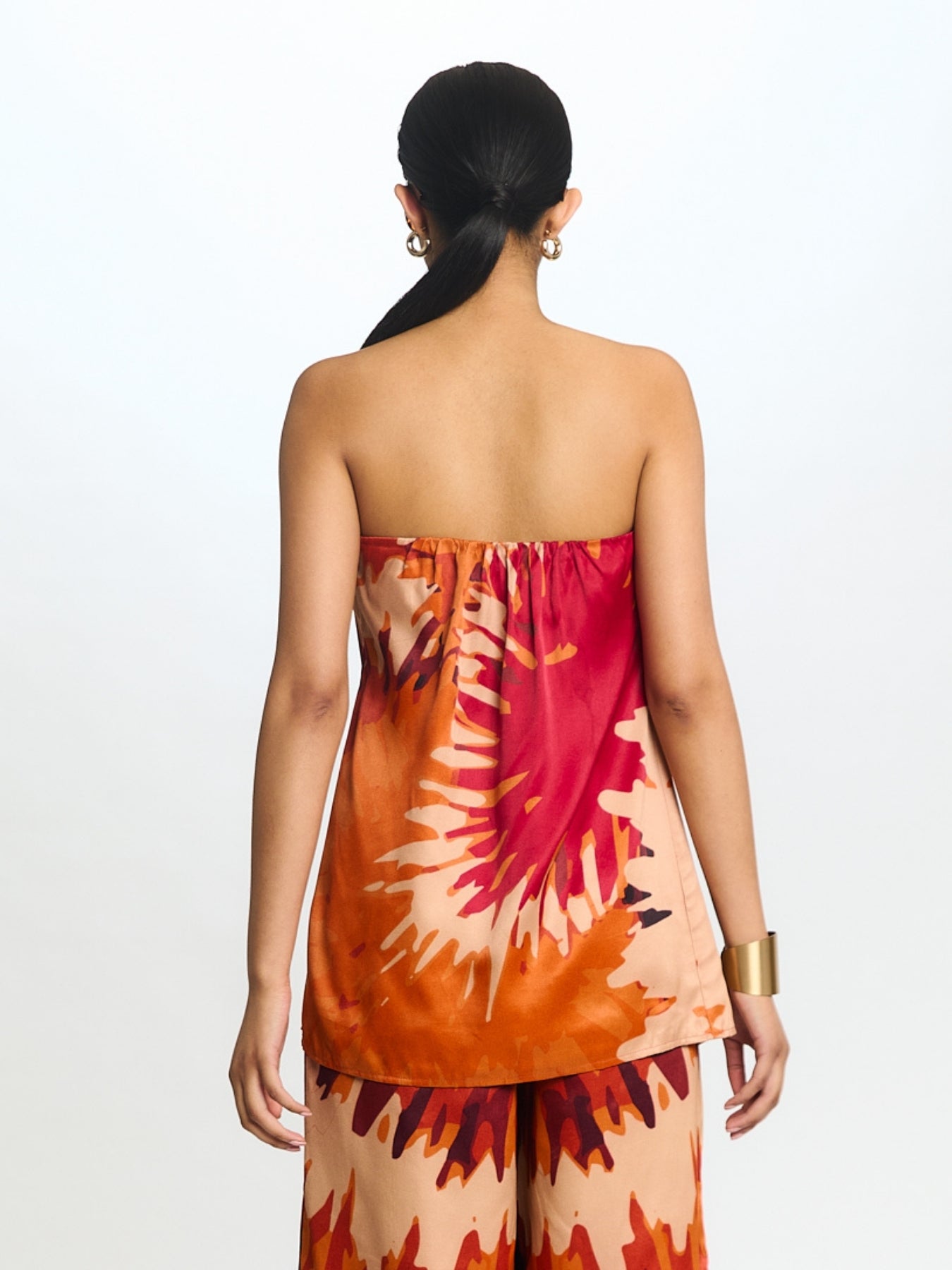 Anais Top - Magma Orange