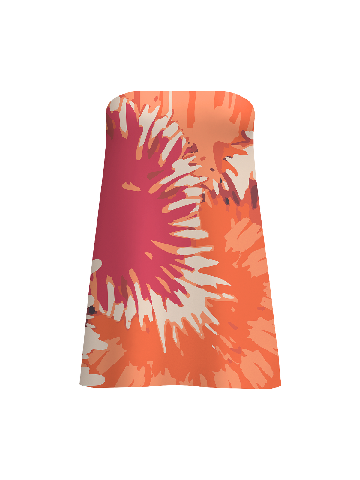 Anais Top - Magma Orange
