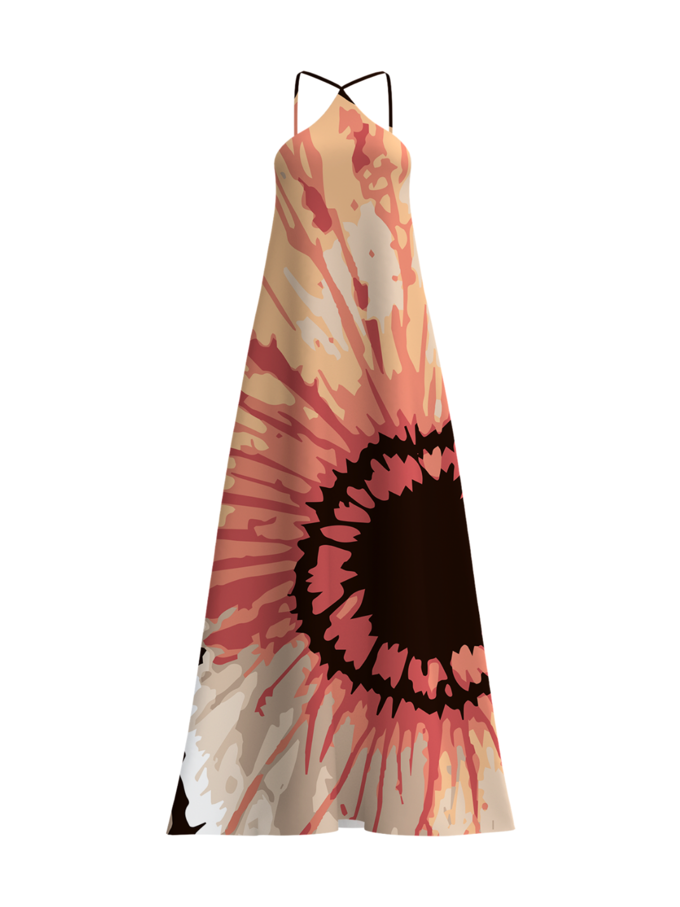 Aria FSC® Certified Viscose Dress - Elle Rose