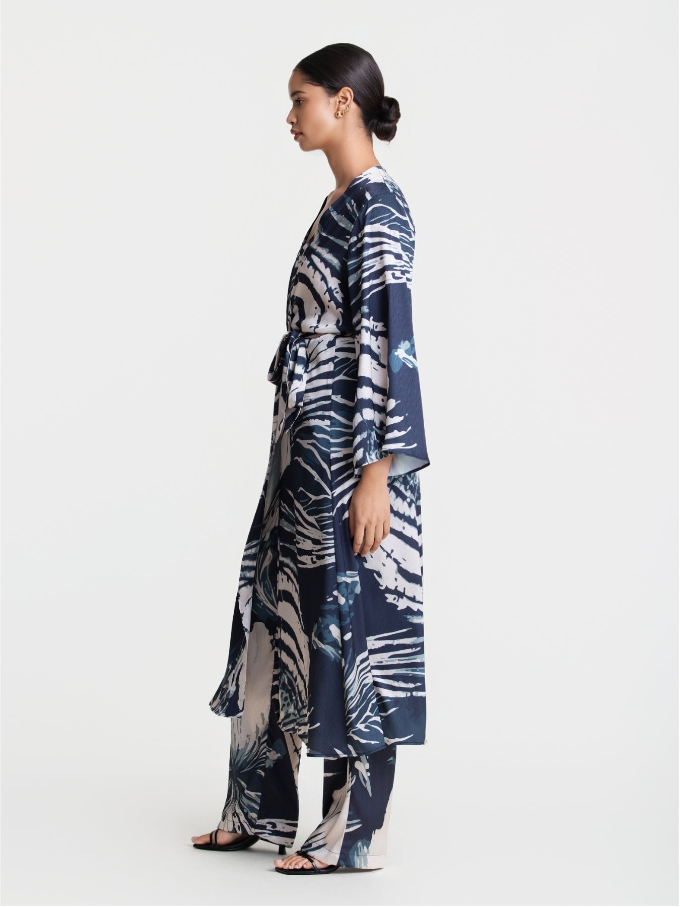 Awa Kimono - Toya Teal