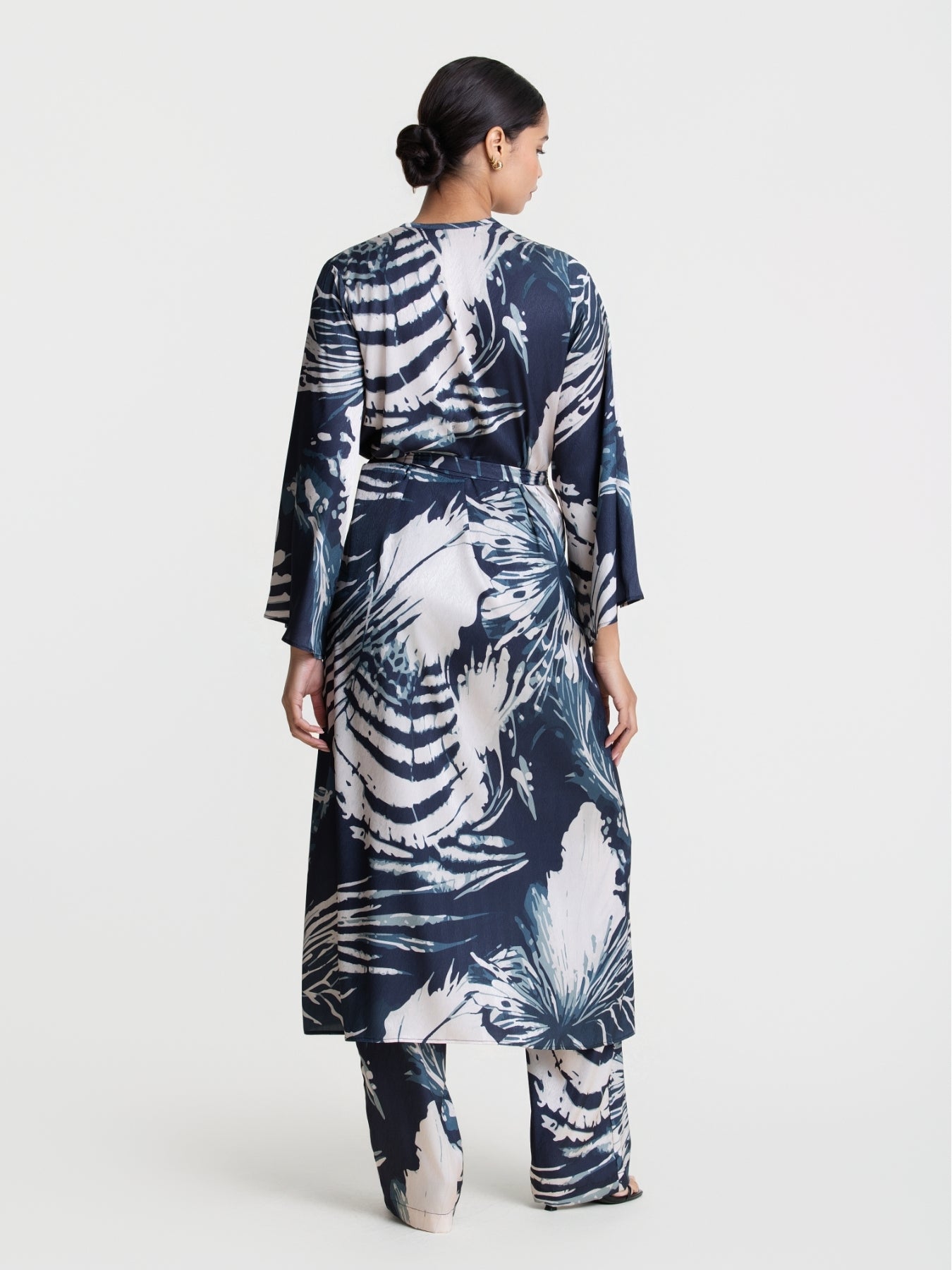 Awa Kimono - Toya Teal