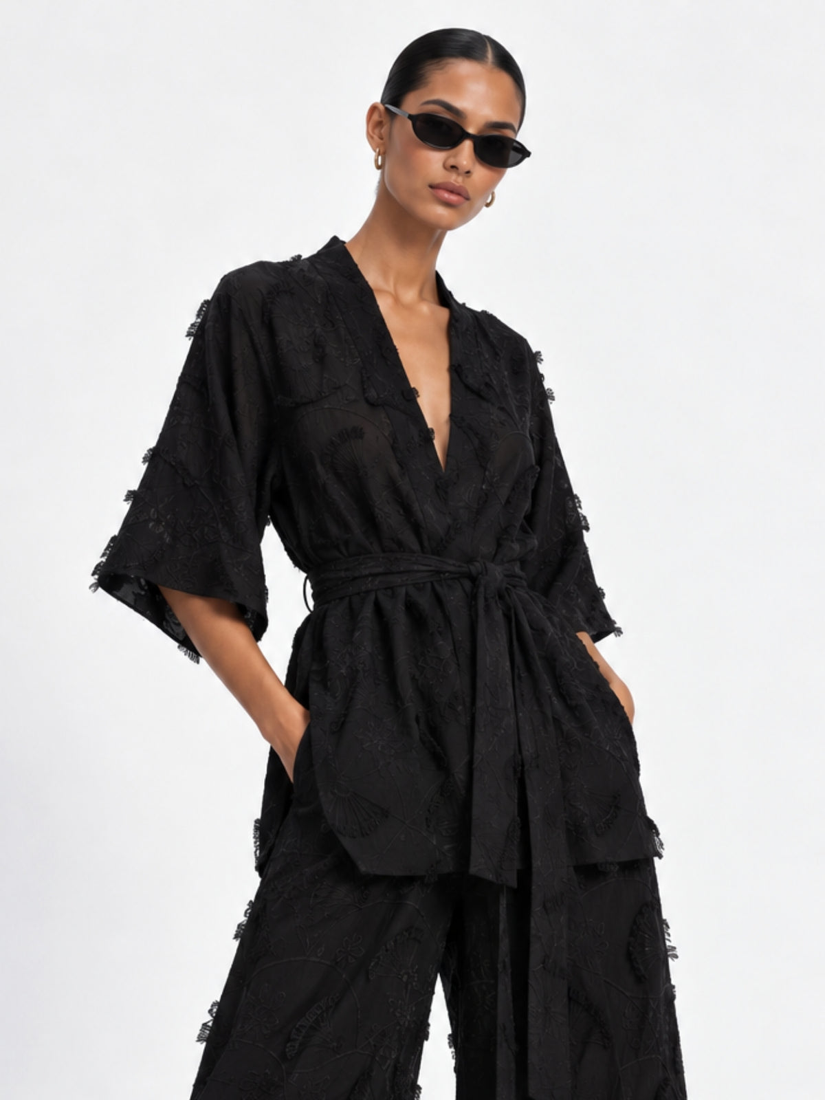Cabana Kimono - Kheff Noir