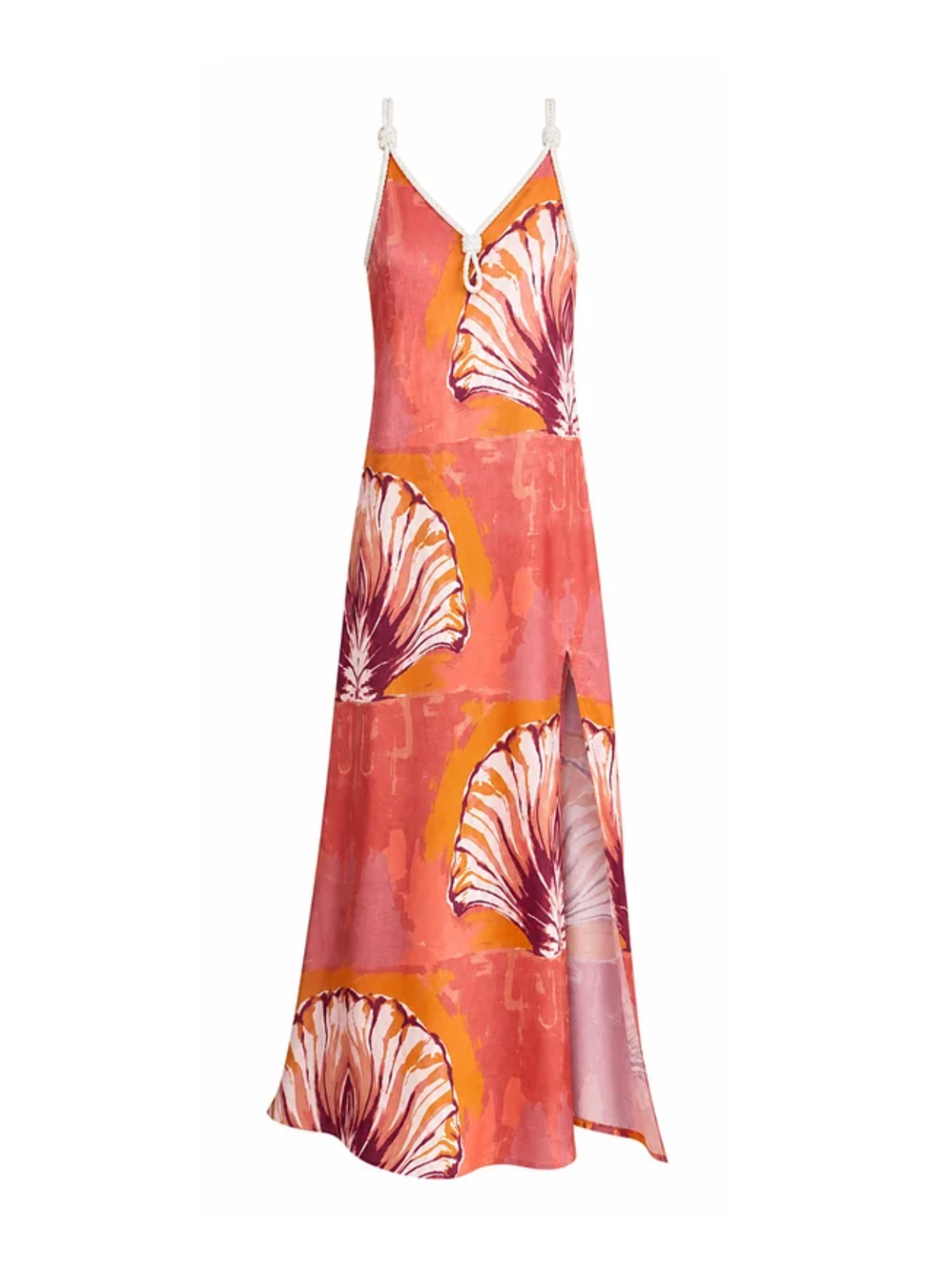 Meenu Rope Dress - Scala Coral