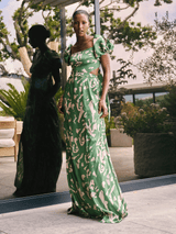 Neni Dress - Batik Vert
