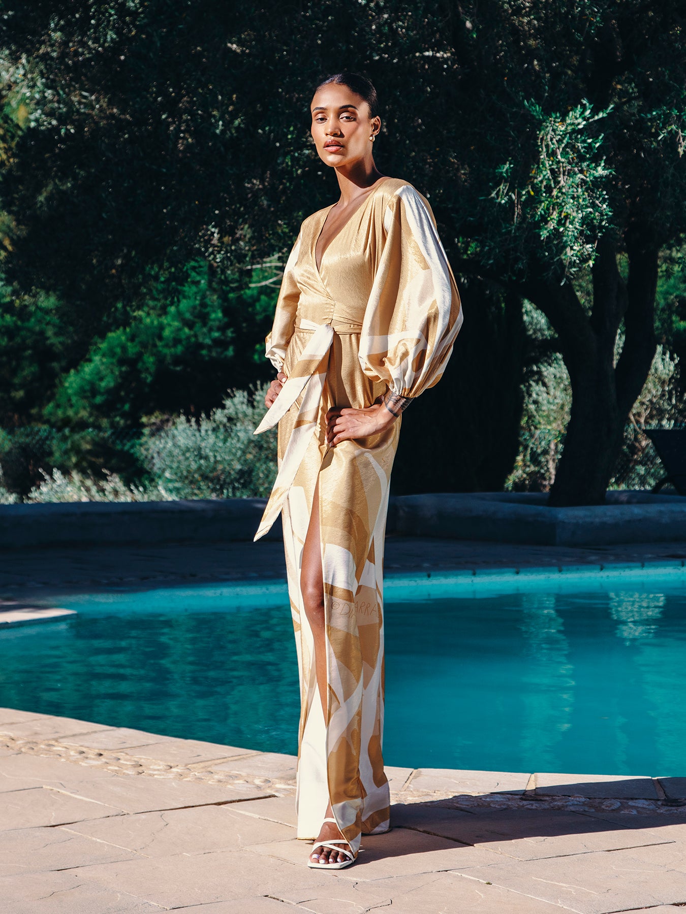 Elaya Dress - Rocio Yellow