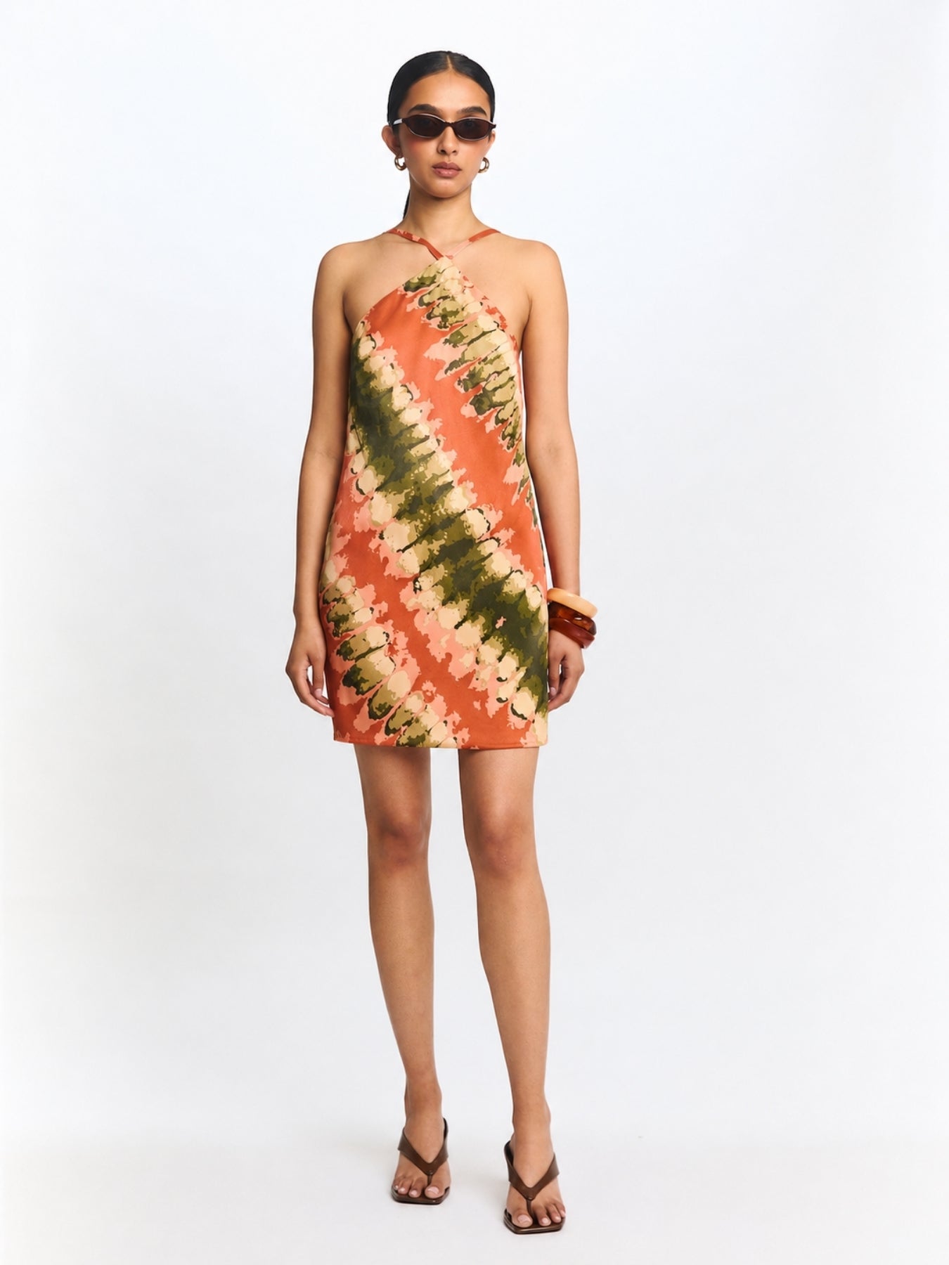 Era FSC® Certified Viscose Dress - Raki Orange