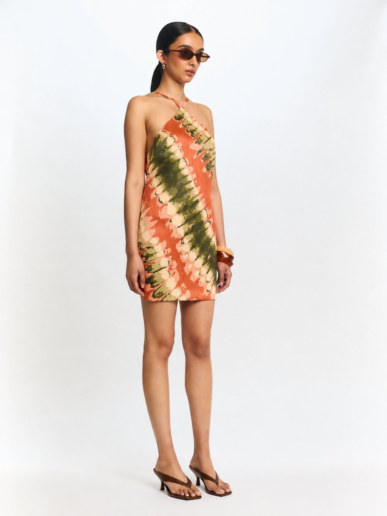 Era FSC® Certified Viscose Dress - Raki Orange