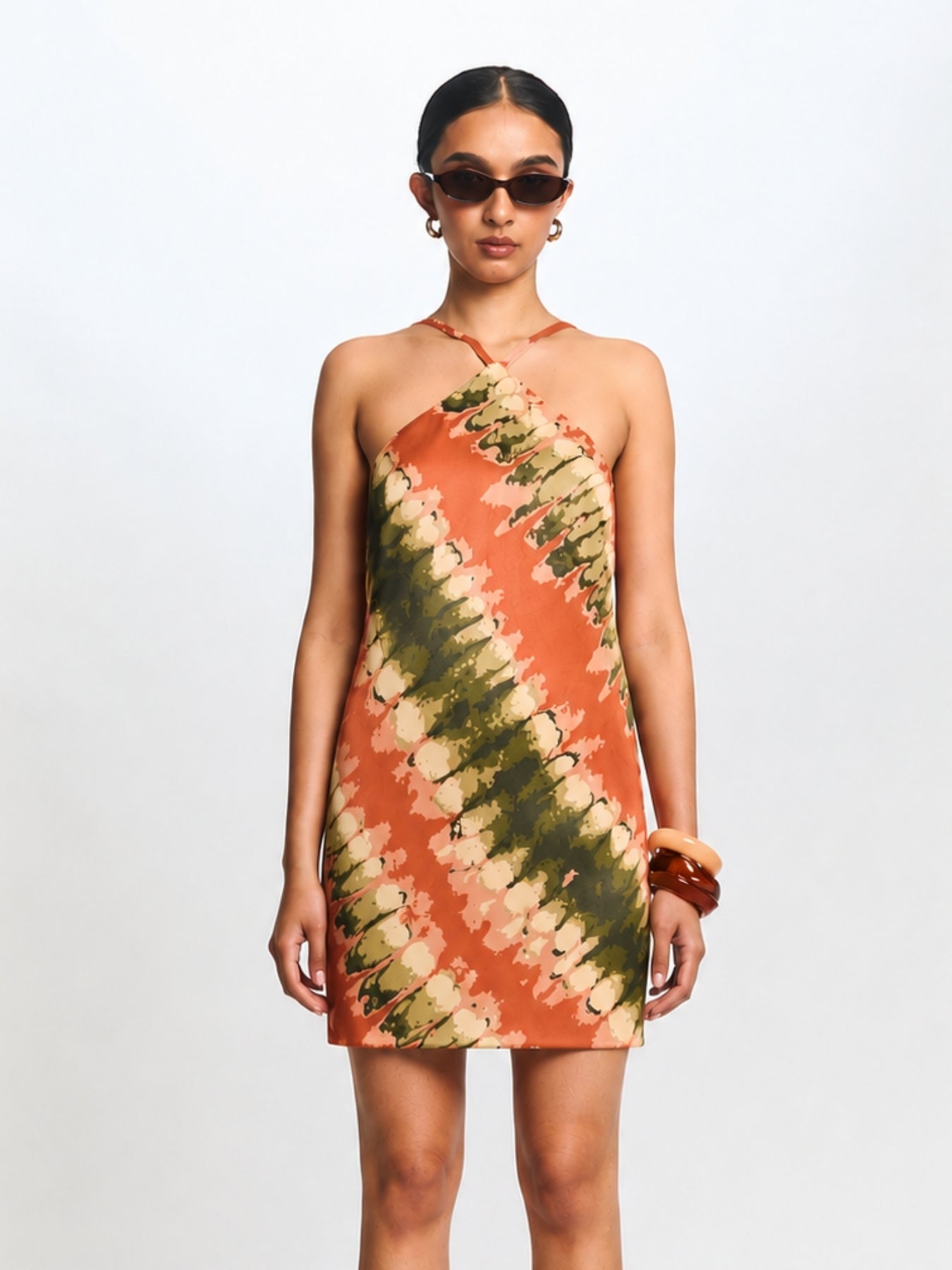 Era FSC® Certified Viscose Dress - Raki Orange